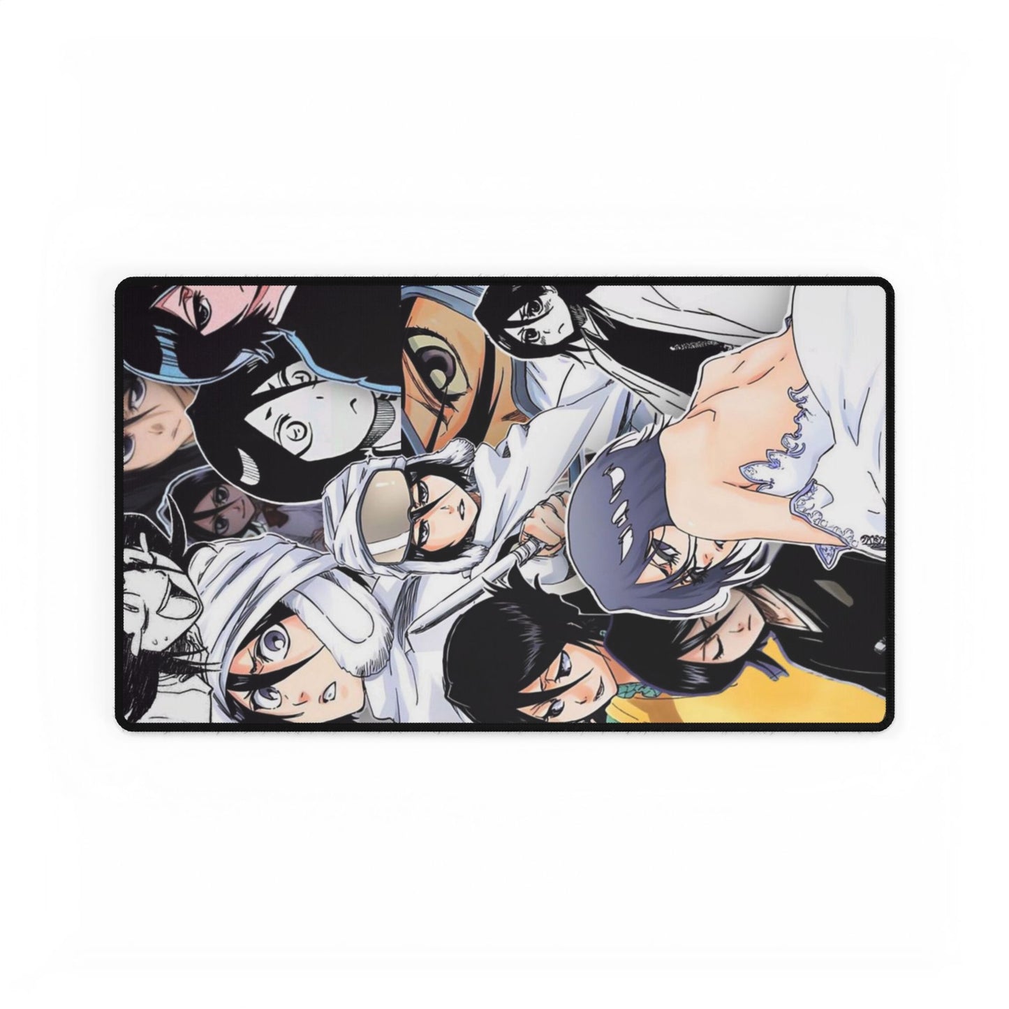 Rukia Kuchiki Desk Mats, Bleach Anime Snow Design, Shonen Manga Desk Protector, Ichigo Orihime Renji Gift, Toshiro Wall Decor, Soul Reaper