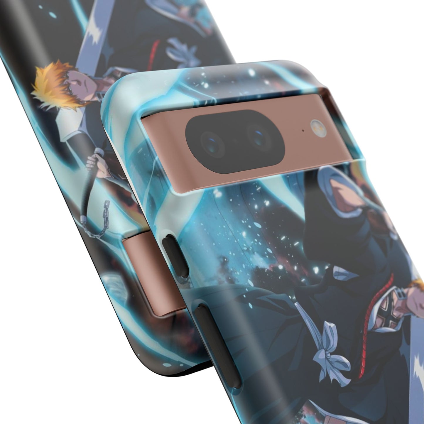 Ichigo, Kurosaki, Tough, Phone, Cases, Bleach, anime, manga, shonen, substitute, soul, reaper, society, rukia, kuchiki, bankai,