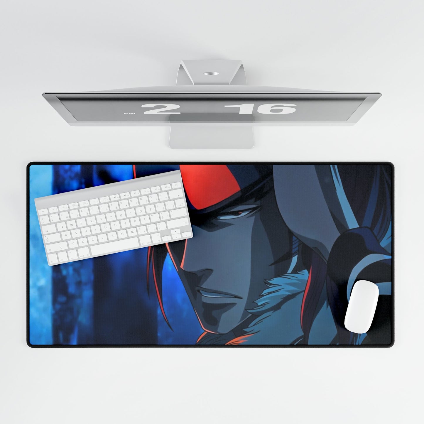 Anime Desk Mats, Renji Abarai Bleach Zabimaru Ichigo Rukia Biyakuya Accessories, Shonen Manga Big 3, Mouse Pads, Anime Merch