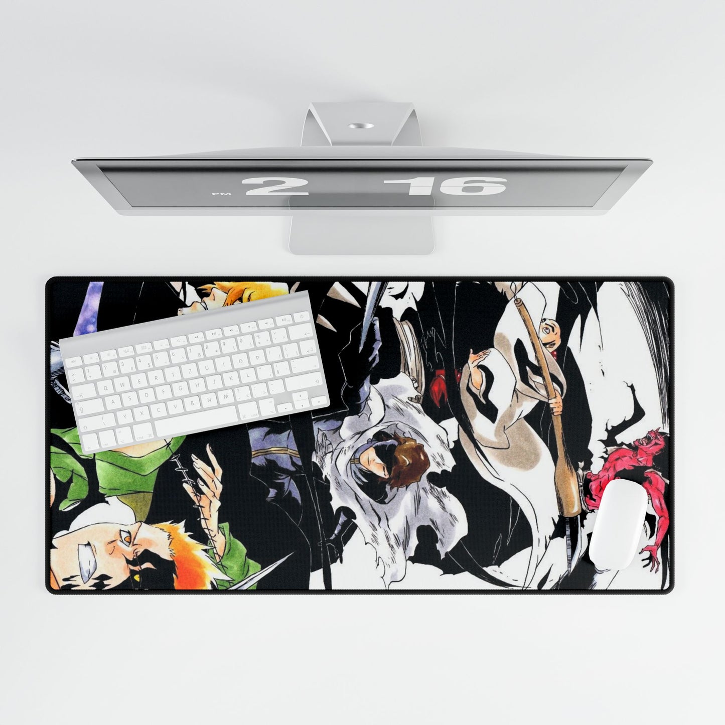 Ichigo, Kisuke, Aizen, Kenpachi, Desk Mats, Bleach, TYBW, thousand, year, blood, war, anime, shonen, accessories, gifts, merch