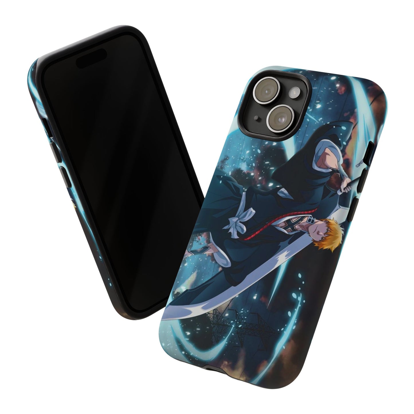 Ichigo, Kurosaki, Tough, Phone, Cases, Bleach, anime, manga, shonen, substitute, soul, reaper, society, rukia, kuchiki, bankai,