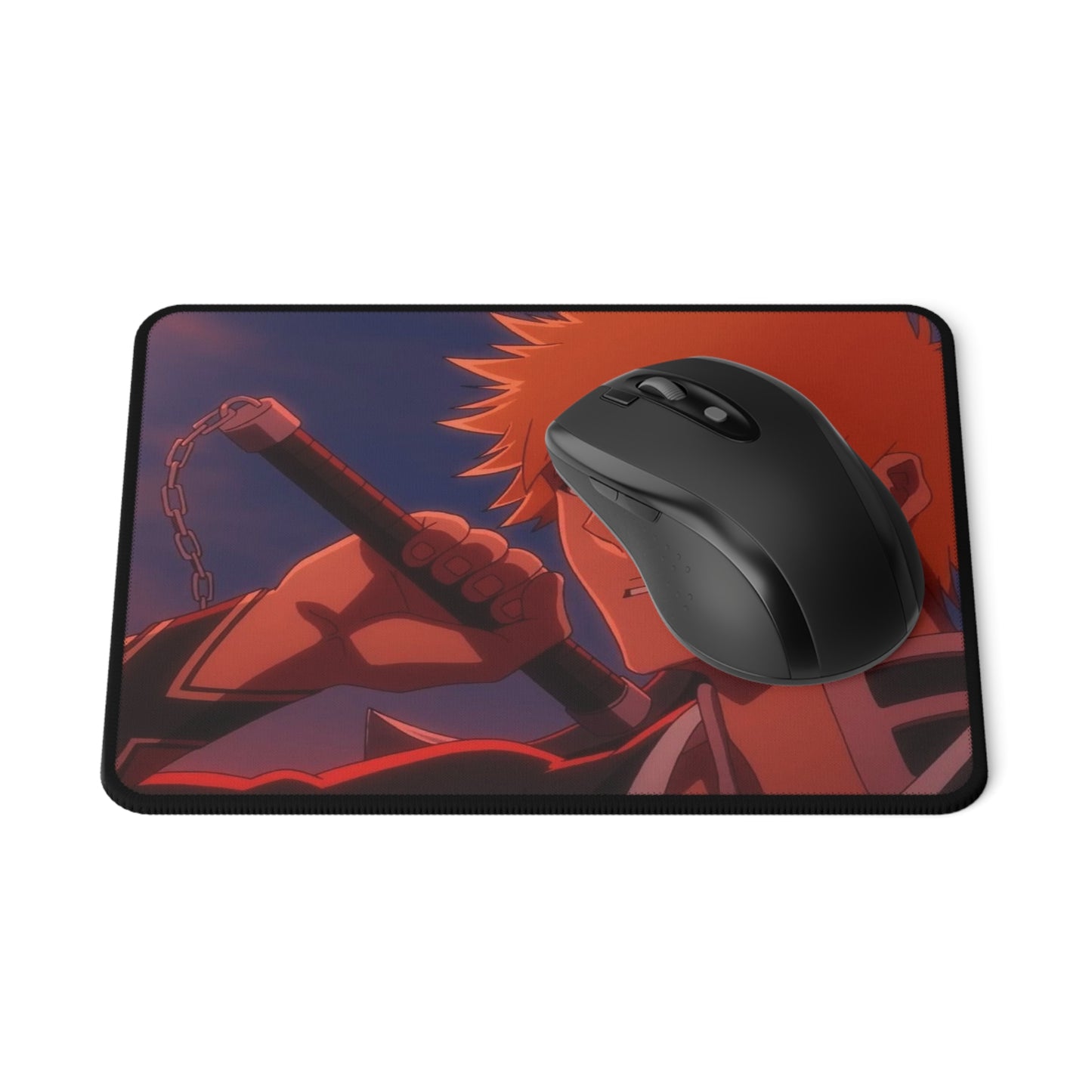 Ichigo, Kurosaki, Non-Slip Gaming Mouse Pad, bleach, anime, shonen, rukia, orihime, tybw, shinigami, soul, society, reaper, hollow, aizen