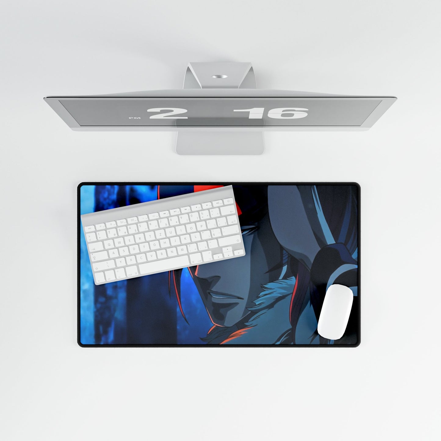 Anime Desk Mats, Renji Abarai Bleach Zabimaru Ichigo Rukia Biyakuya Accessories, Shonen Manga Big 3, Mouse Pads, Anime Merch