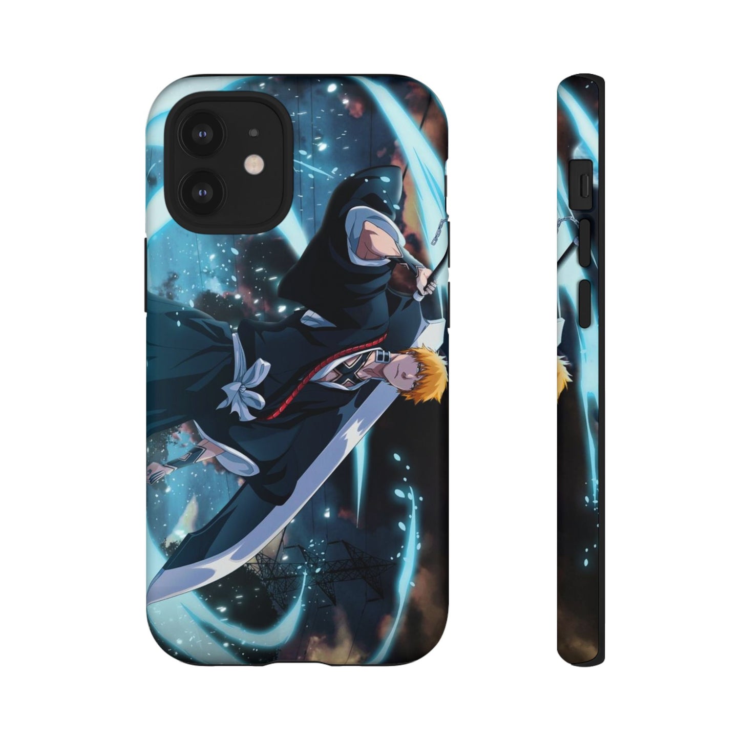 Ichigo, Kurosaki, Tough, Phone, Cases, Bleach, anime, manga, shonen, substitute, soul, reaper, society, rukia, kuchiki, bankai,