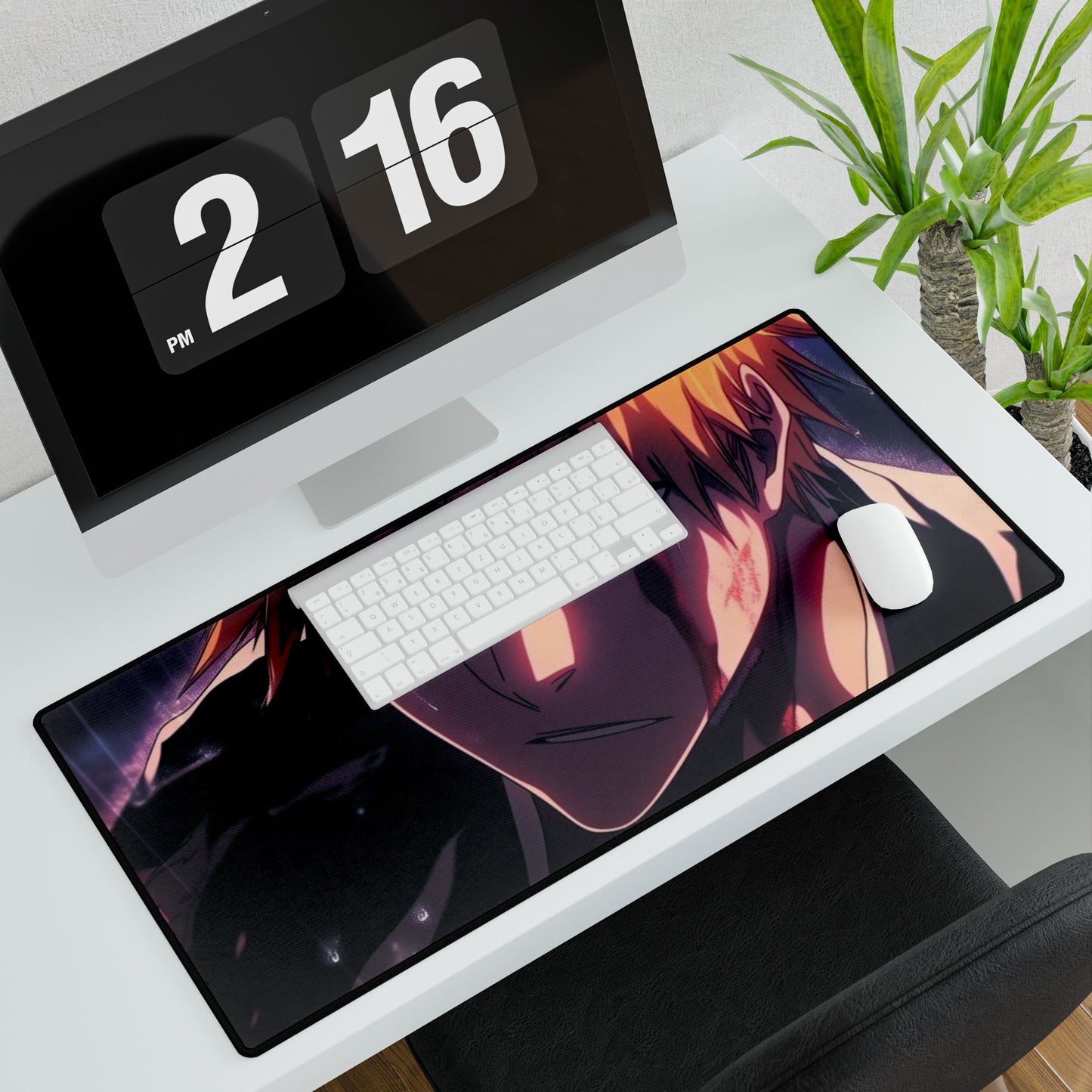 Ichigo, Kurosaki, Desk Mats, bleach, soul reaper, big 3, anime, rukia, Kuchiki, tybw