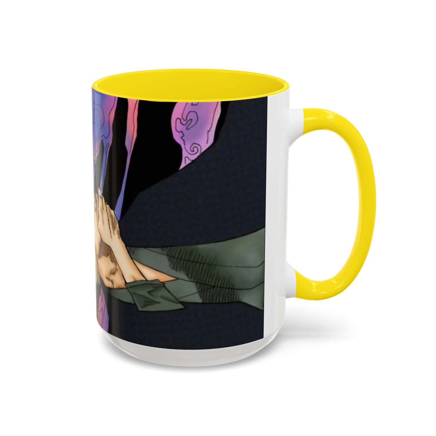 Kisuke, urahara, Accent, Coffee, Mug, (11, 15oz), anime, manga, shonen, ichigo, kurosaki, yoruichi, orihime, mayuri, aizen, bankai, tybw