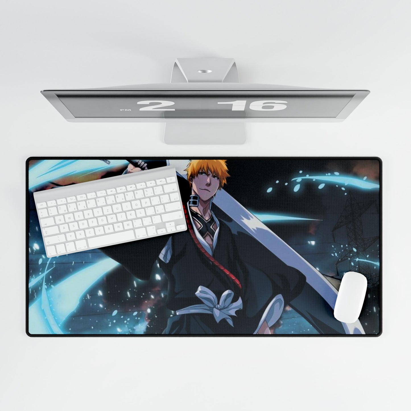 Ichigo, Kurosaki, Desk Mats, Bleach, anime, manga, shonen, substitute, reaper, soul, society, rukia, kuchiki, bankai, kenpachi, yoruichi
