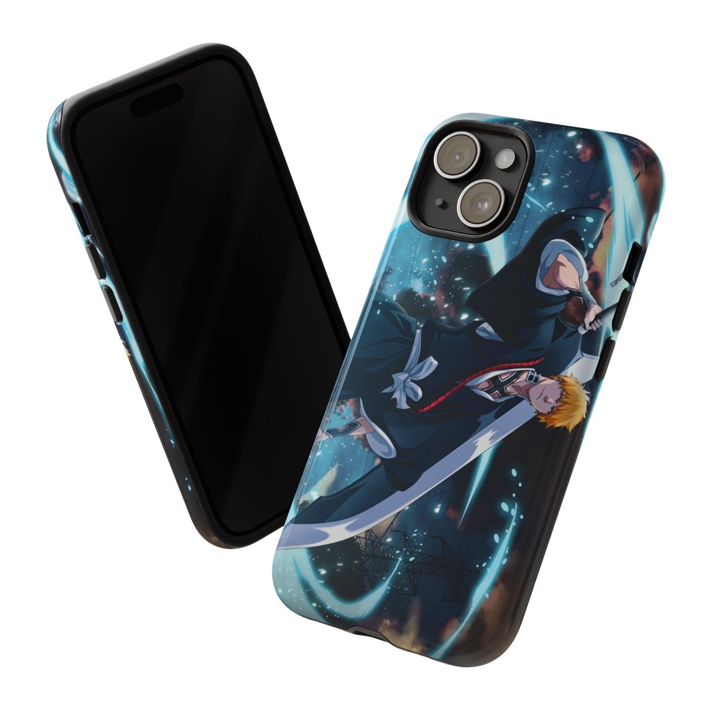 Ichigo, Kurosaki, Tough, Phone, Cases, Bleach, anime, manga, shonen, substitute, soul, reaper, society, rukia, kuchiki, bankai,