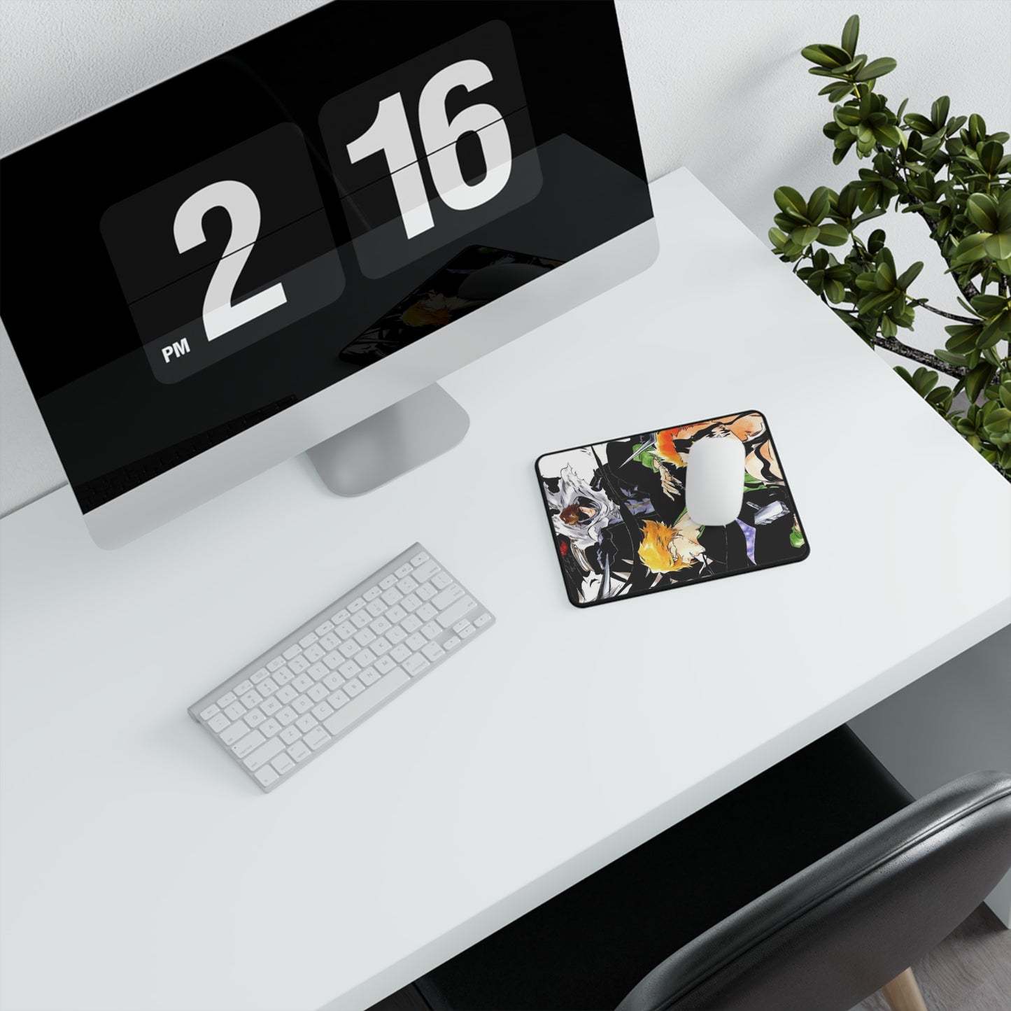 Ichigo, Kisuke, Aizen, Kenpachi, Non-Slip Gaming Mouse Pad, Bleach, TYBW, thousand, year, blood, war, anime, shonen, accessories, gifts,