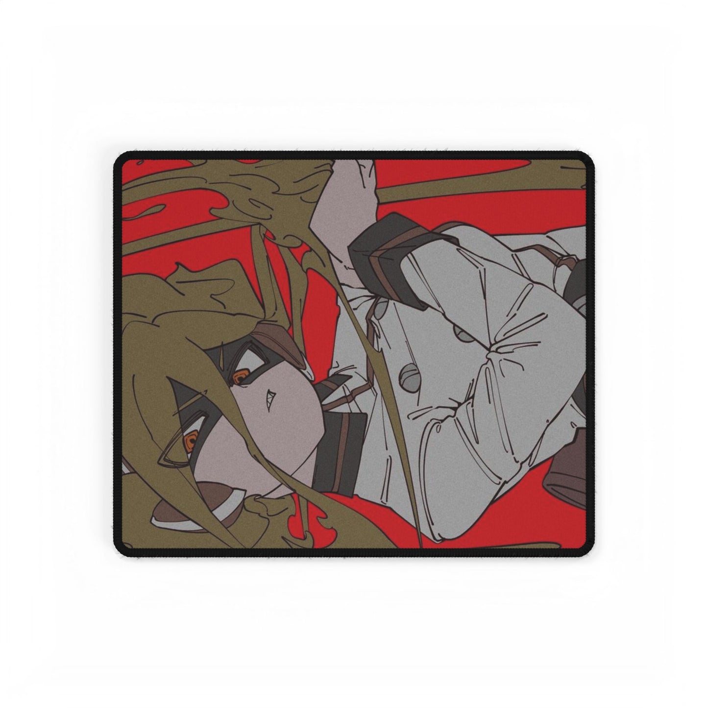 Burnin, My Hero Academia Desk Mats - Enji, Shoto, Dabi, Hawks Design, Anime Desk Accessories, Heroic Office Decor, Custom Gaming Mat