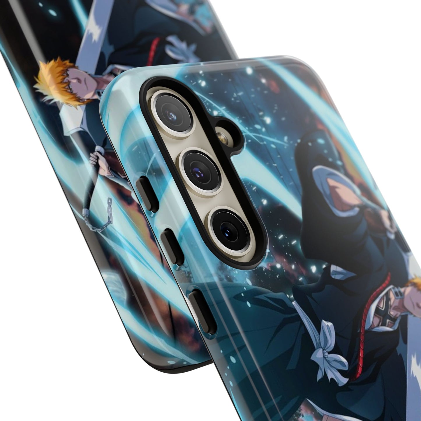 Ichigo, Kurosaki, Tough, Phone, Cases, Bleach, anime, manga, shonen, substitute, soul, reaper, society, rukia, kuchiki, bankai,