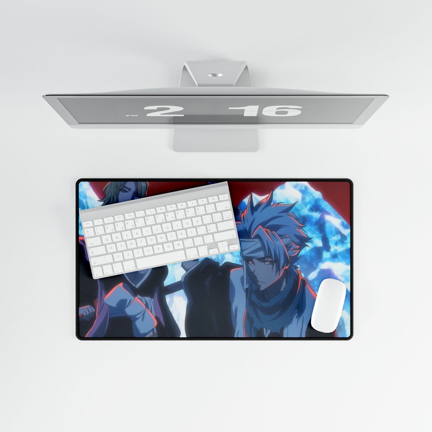 Toshiro, Rangiku, Desk Mats, Hitsugaya, Matsumoto, bleach, ichigo, soul, reaper, society, ice, hollow, anime, gift, merch, manga