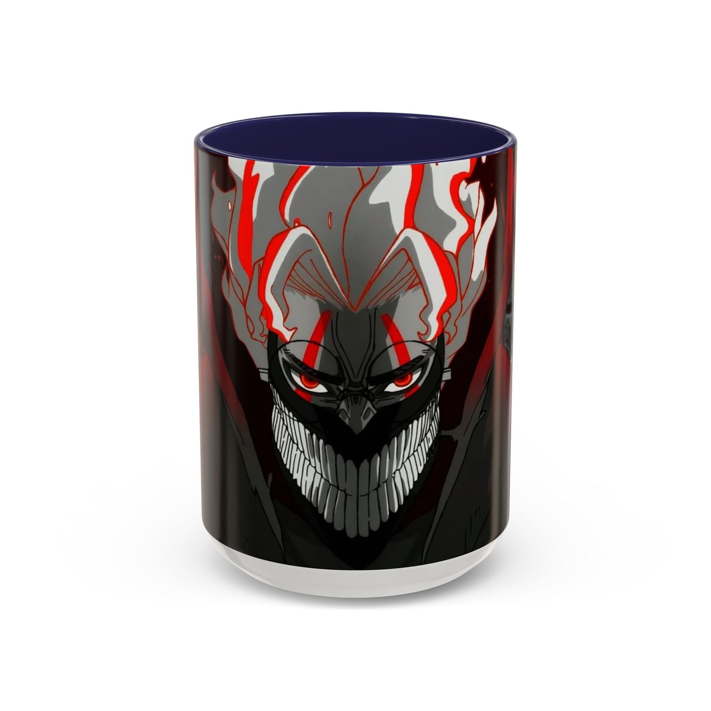 Turbo, Okarun, Accent Coffee Mug (11, 15oz), dandadan, anime, shonen, manga, Ken, Takakura, Granny, Seiko, Momo, Ayase