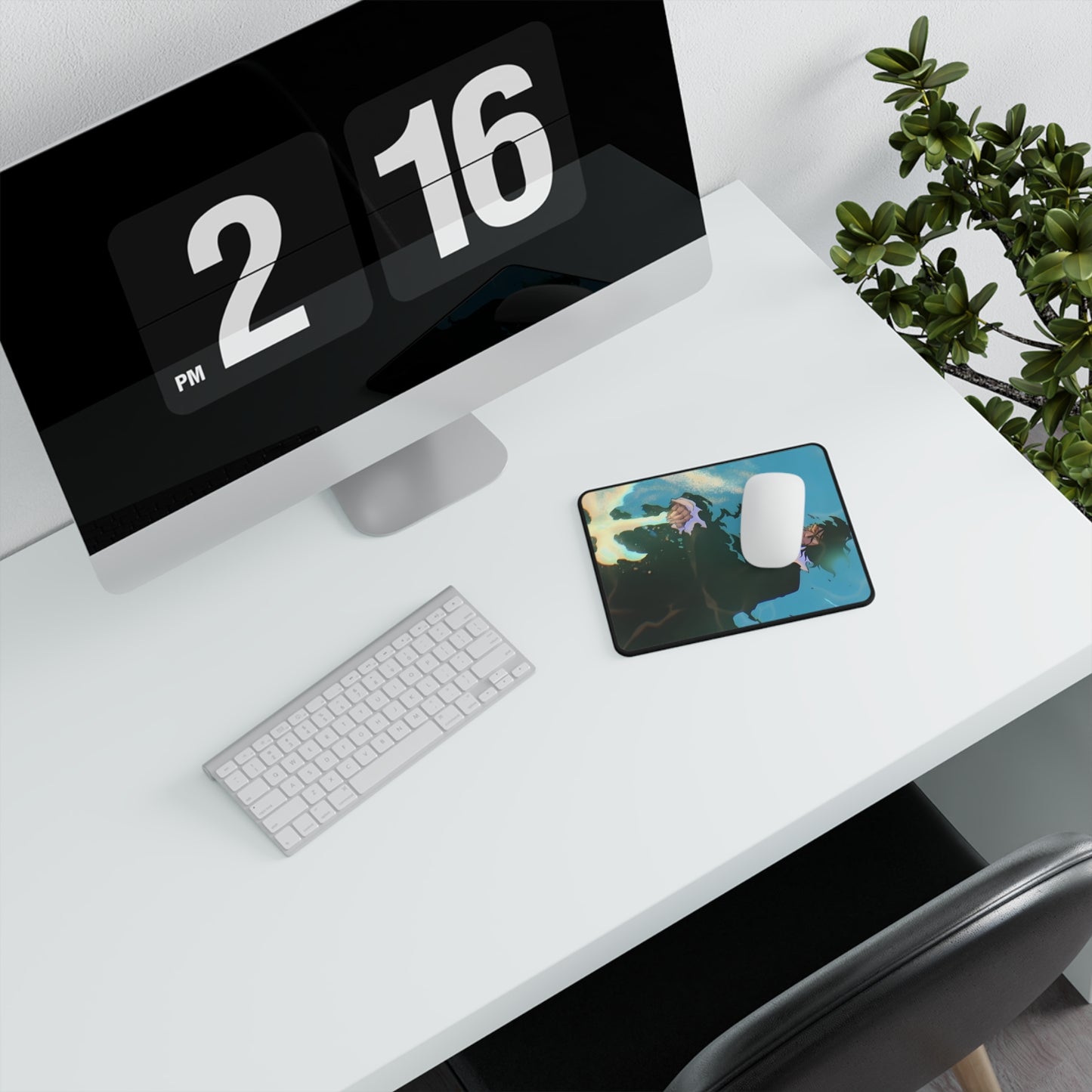 Zangetsu, Non-Slip Gaming Mouse Pad, anime, bleach, Ywach, Ichigo, shonen, soul reaper, soul society, hollow, big 3, rukia,