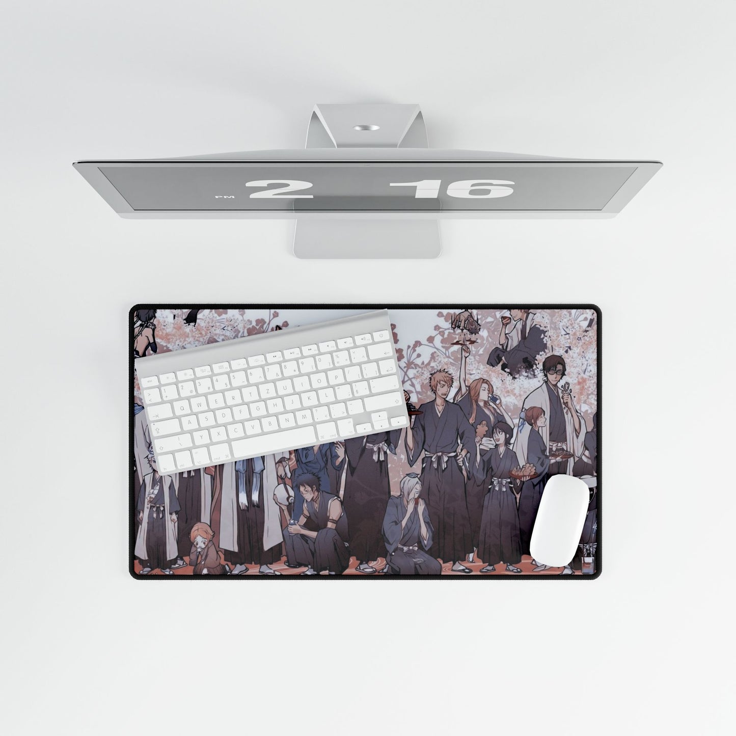 Bleach, Soul, Society, Desk Mats, anime, shonen, desk, accessories, ichigo, rukia, kenpachi, yamamoto, soi fon, renji, unohana