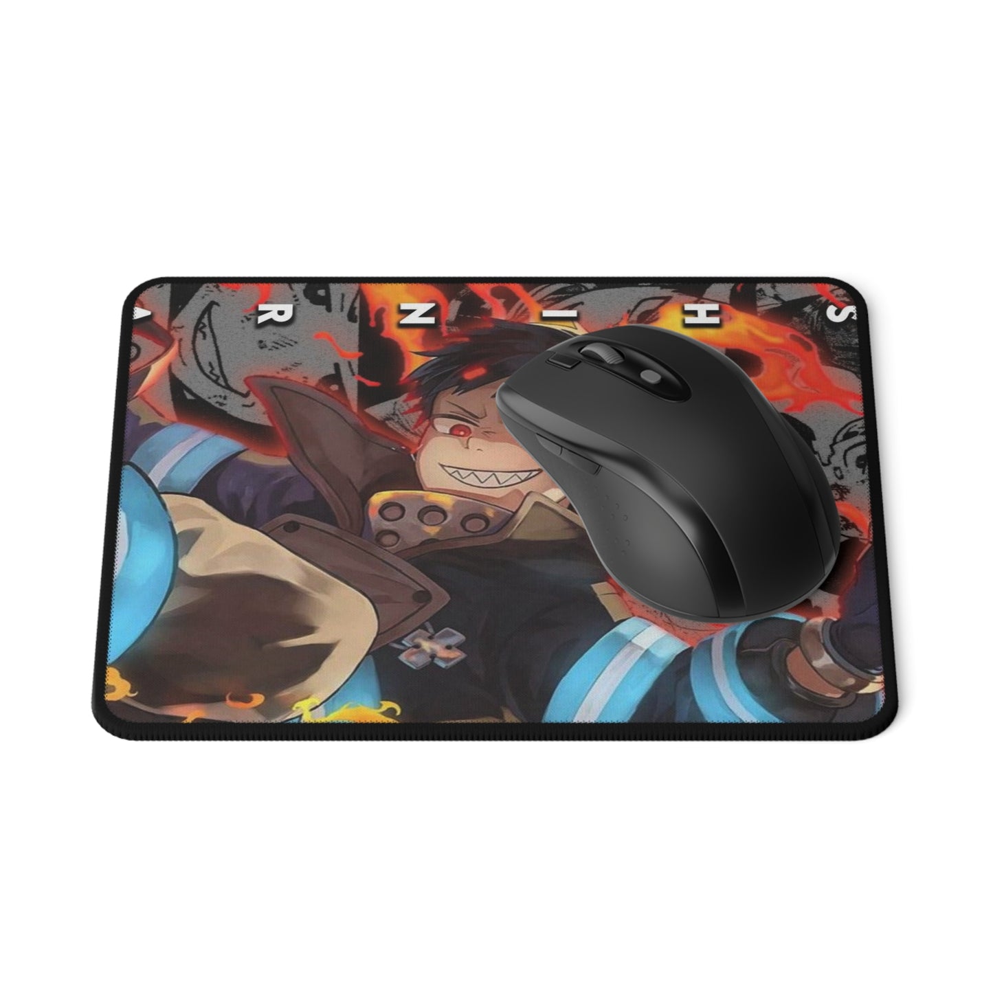 Fire Force Shinra Kusakabe Mousepad - Anime Gaming Mat, Manga Desk Accessory, Gift for Otaku