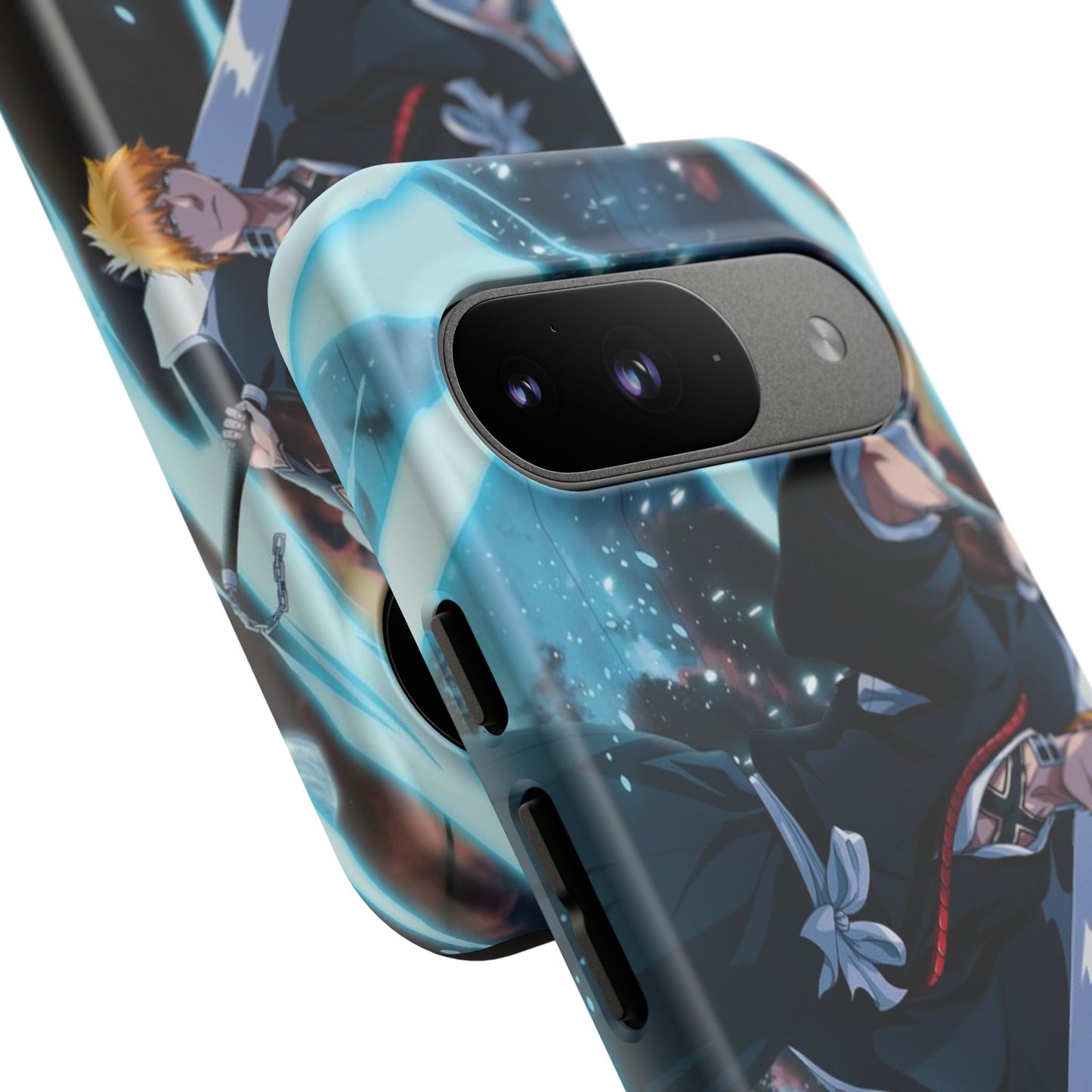 Ichigo, Kurosaki, Tough, Phone, Cases, Bleach, anime, manga, shonen, substitute, soul, reaper, society, rukia, kuchiki, bankai,