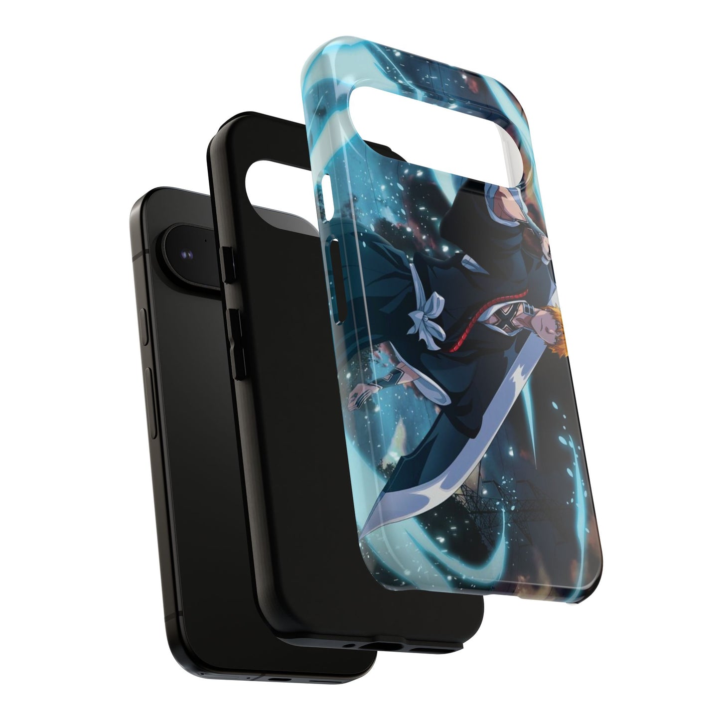 Ichigo, Kurosaki, Tough, Phone, Cases, Bleach, anime, manga, shonen, substitute, soul, reaper, society, rukia, kuchiki, bankai,