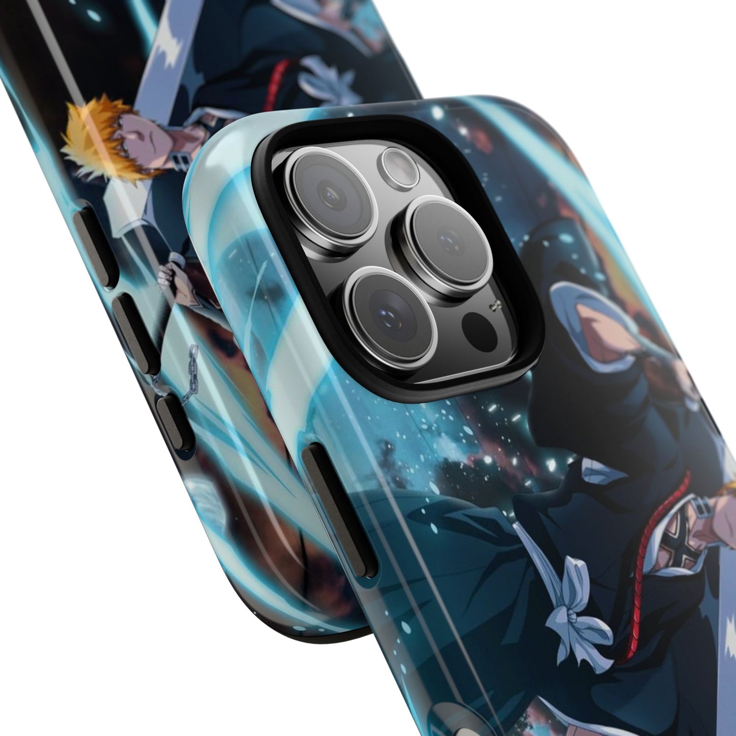 Ichigo, Kurosaki, Tough, Phone, Cases, Bleach, anime, manga, shonen, substitute, soul, reaper, society, rukia, kuchiki, bankai,