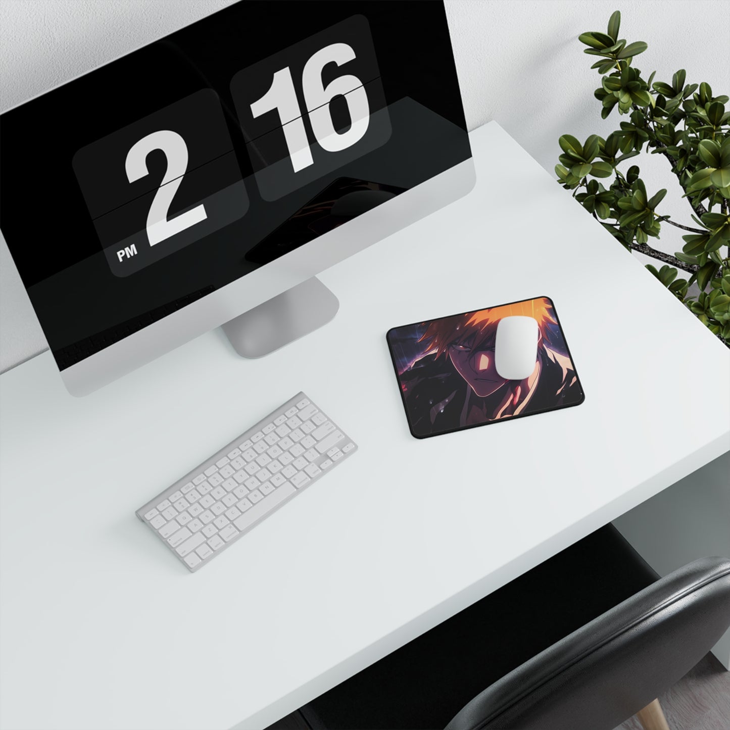 Ichigo, Kurosaki, Non-Slip Gaming Mouse Pad, bleach, soul reaper, big 3, anime, rukia, Kuchiki, tybw, thousand year blood war, shinigami