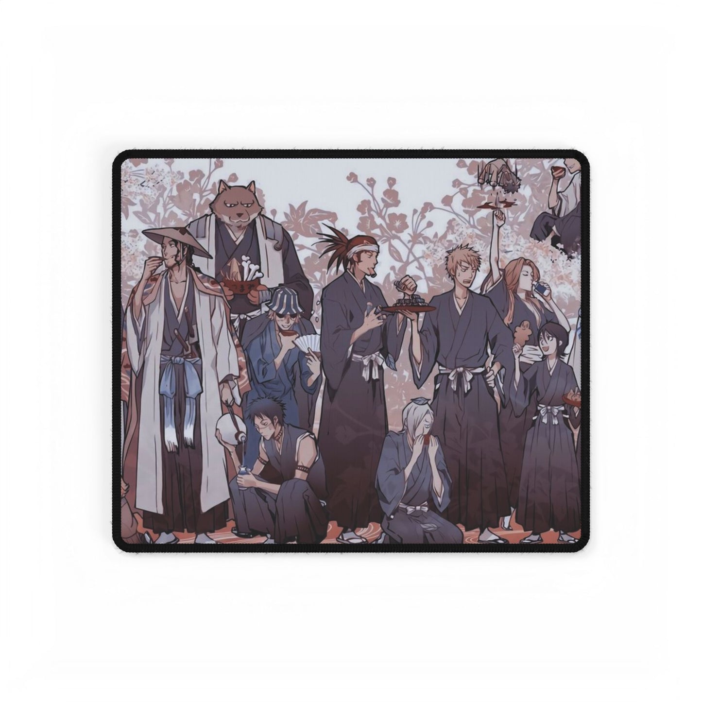 Bleach, Soul, Society, Desk Mats, anime, shonen, desk, accessories, ichigo, rukia, kenpachi, yamamoto, soi fon, renji, unohana