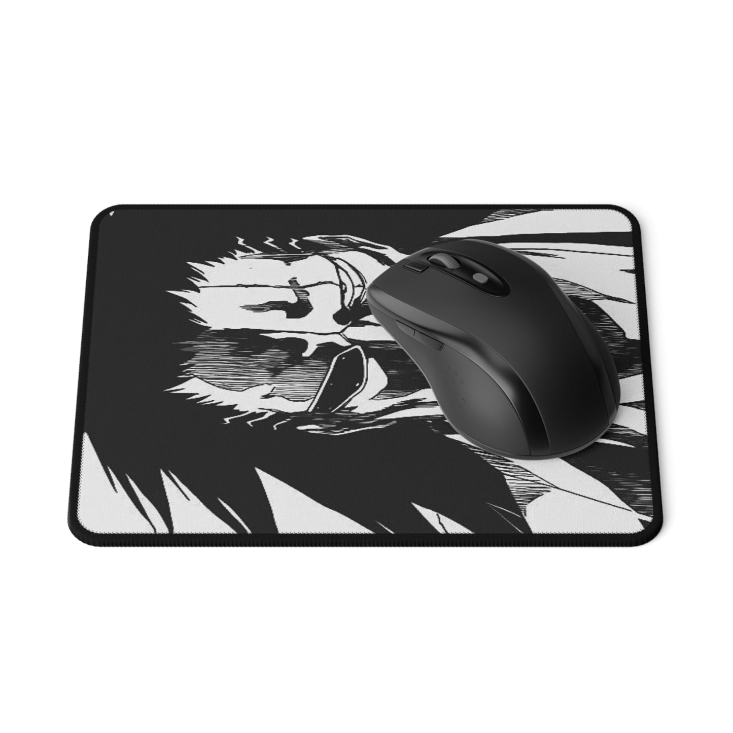 Kenpachi Zaraki Non-Slip Gaming Mouse Pad - Bleach Anime Manga Shonen Accessory Mat, Ichigo Yachiru Kurosaki Unohana Retsu Orihime, Desk