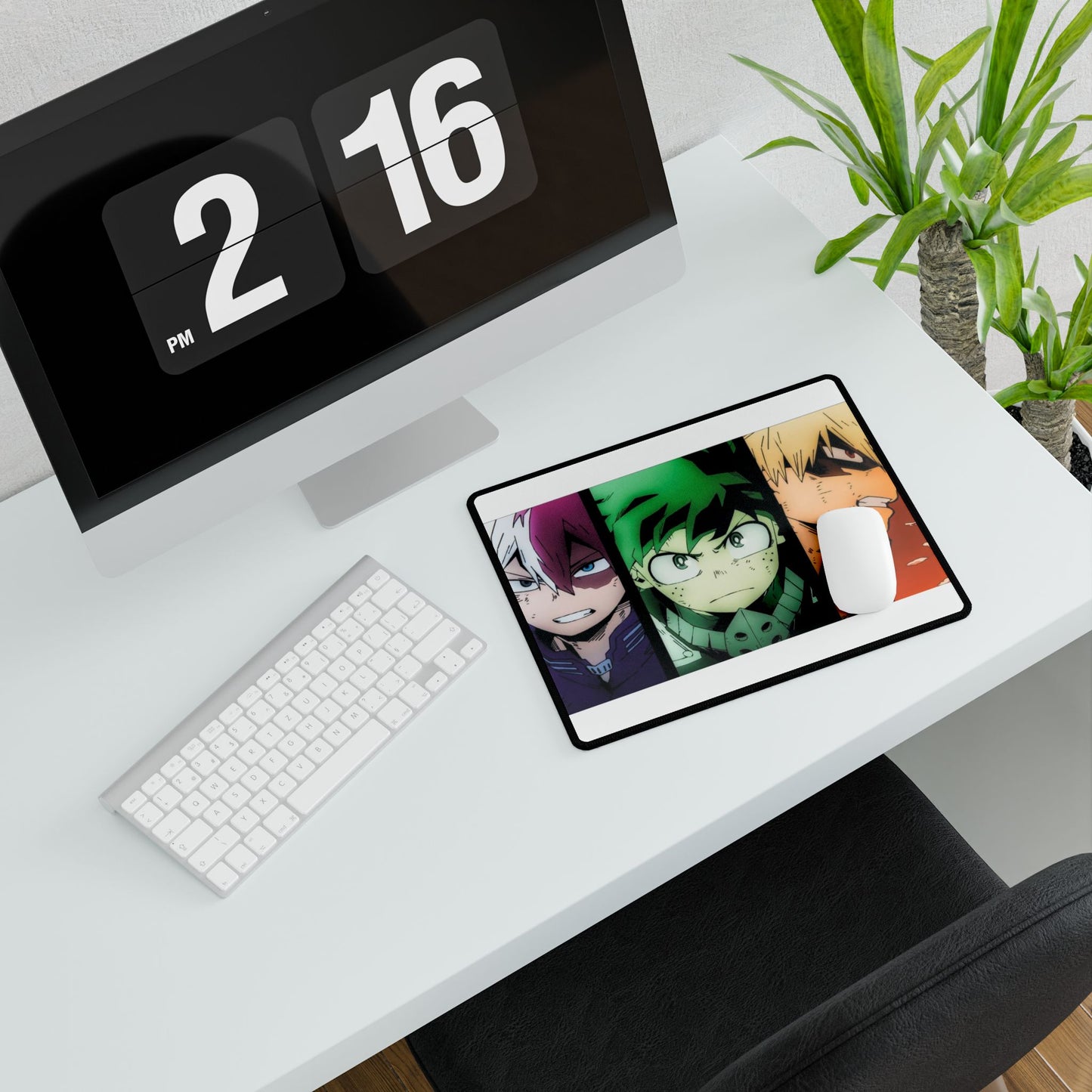 Midoriya, Todoroki, Bakugo, Desk Mats, Izuku midoriya, shoto todoroki, katsuki bakugo, my hero academia, mha