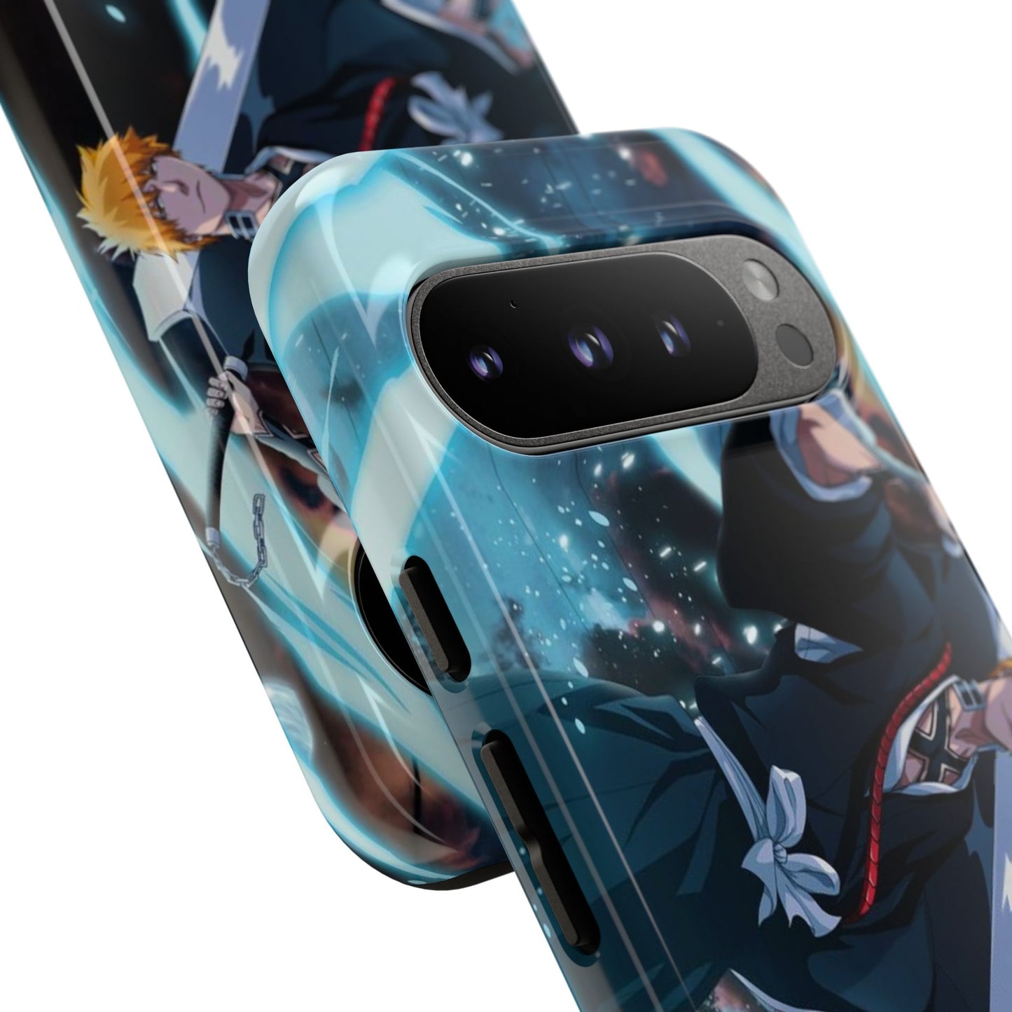 Ichigo, Kurosaki, Tough, Phone, Cases, Bleach, anime, manga, shonen, substitute, soul, reaper, society, rukia, kuchiki, bankai,
