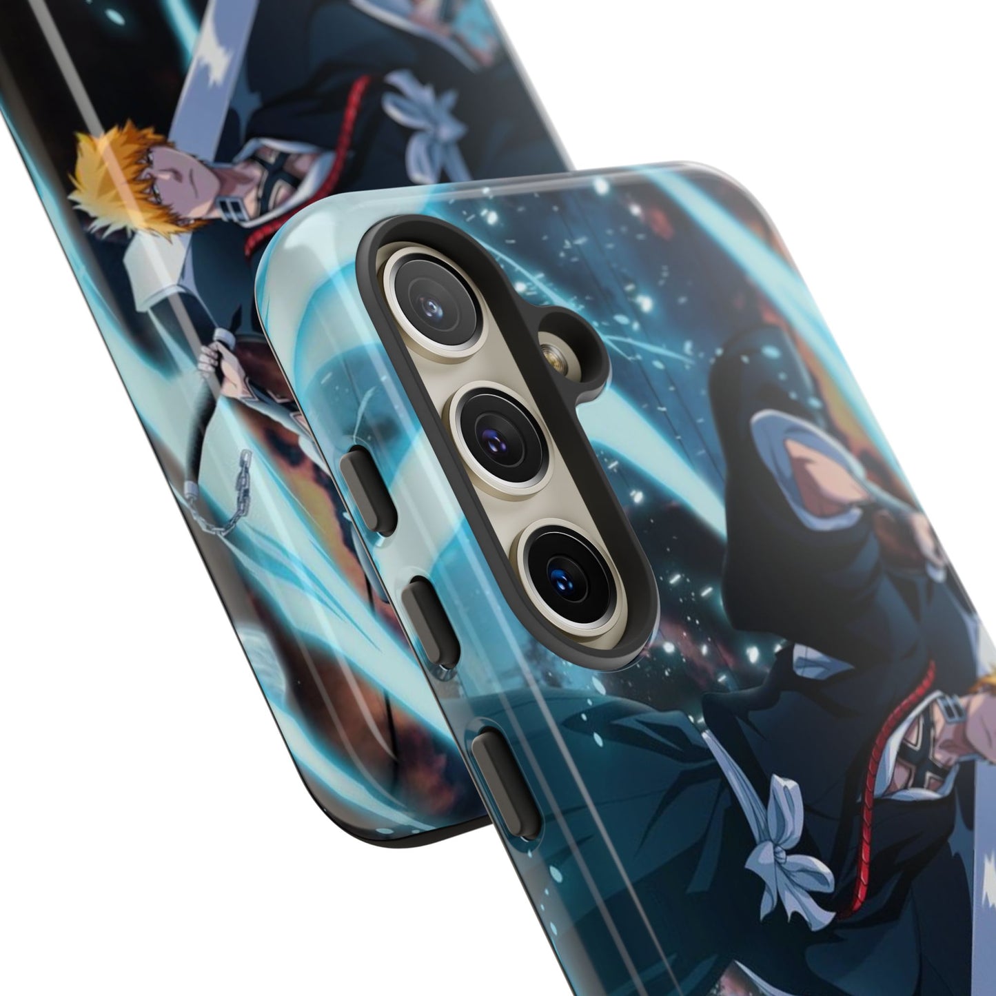Ichigo, Kurosaki, Tough, Phone, Cases, Bleach, anime, manga, shonen, substitute, soul, reaper, society, rukia, kuchiki, bankai,