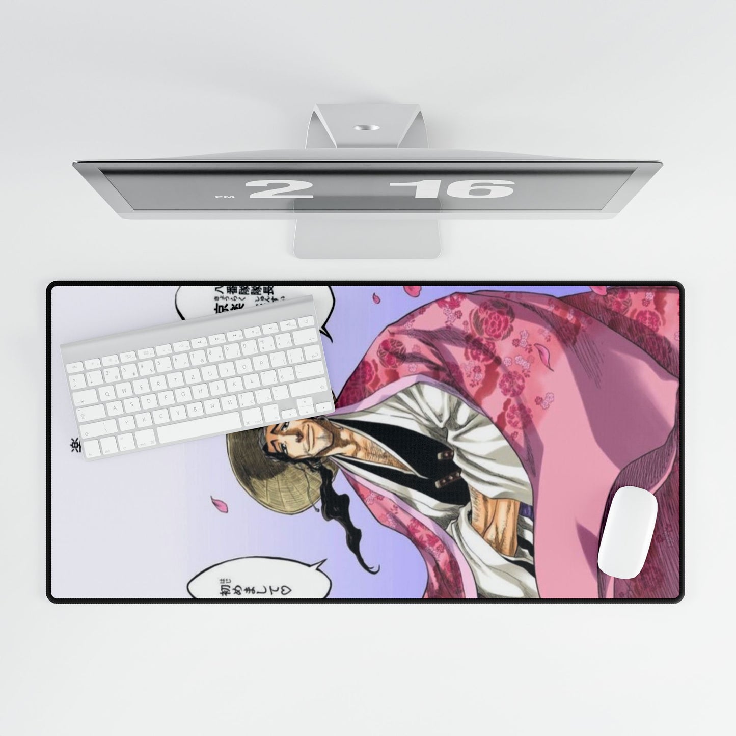 Captain, Shunsui, Kyorako, Desk Mats, Bleach, anime, yamamoto, hollow, anime, shonen, ichigo, rukia, kenpachi