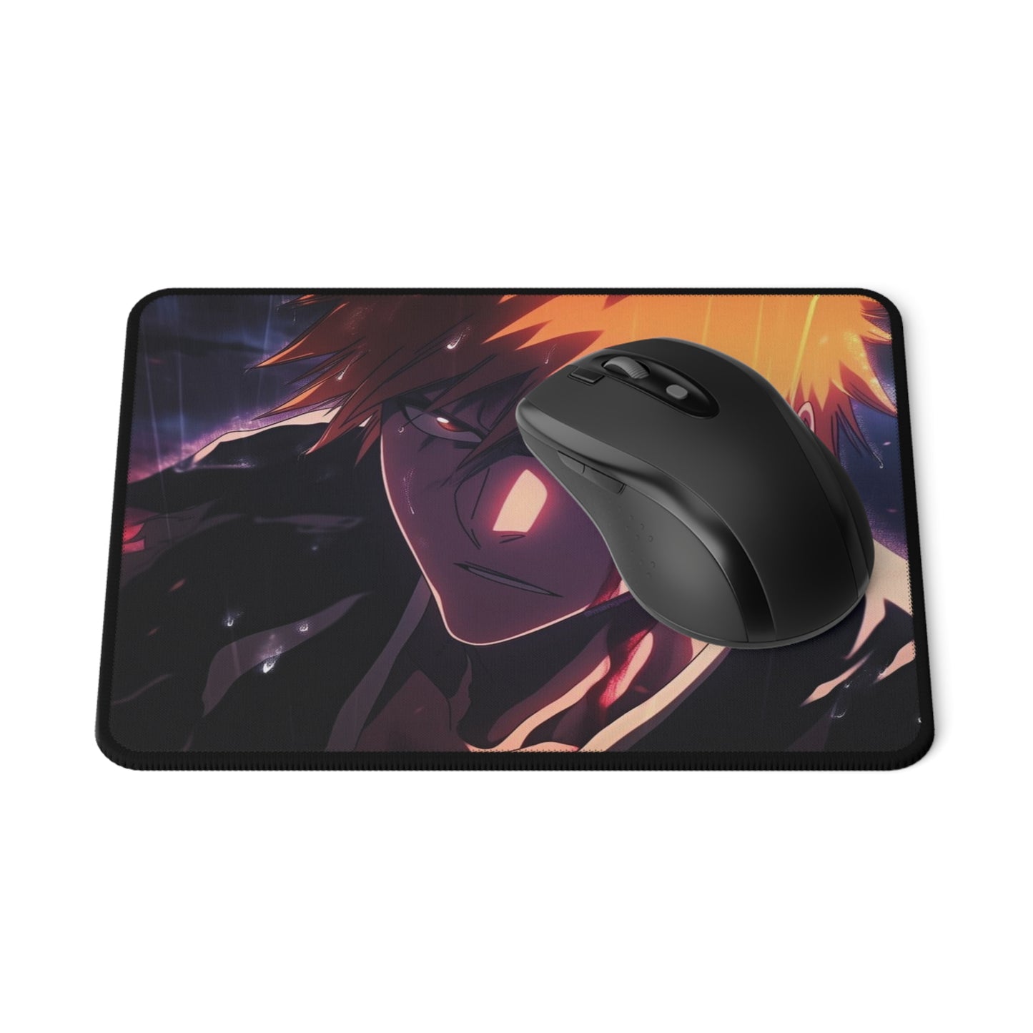 Ichigo, Kurosaki, Non-Slip Gaming Mouse Pad, bleach, soul reaper, big 3, anime, rukia, Kuchiki, tybw, thousand year blood war, shinigami