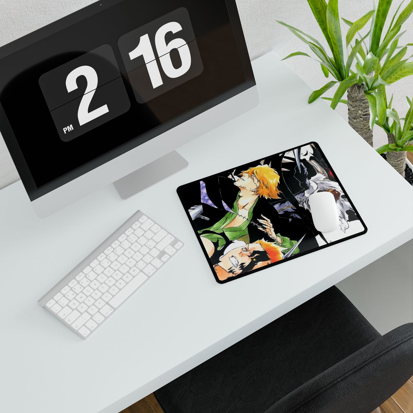 Ichigo, Kisuke, Aizen, Kenpachi, Desk Mats, Bleach, TYBW, thousand, year, blood, war, anime, shonen, accessories, gifts, merch