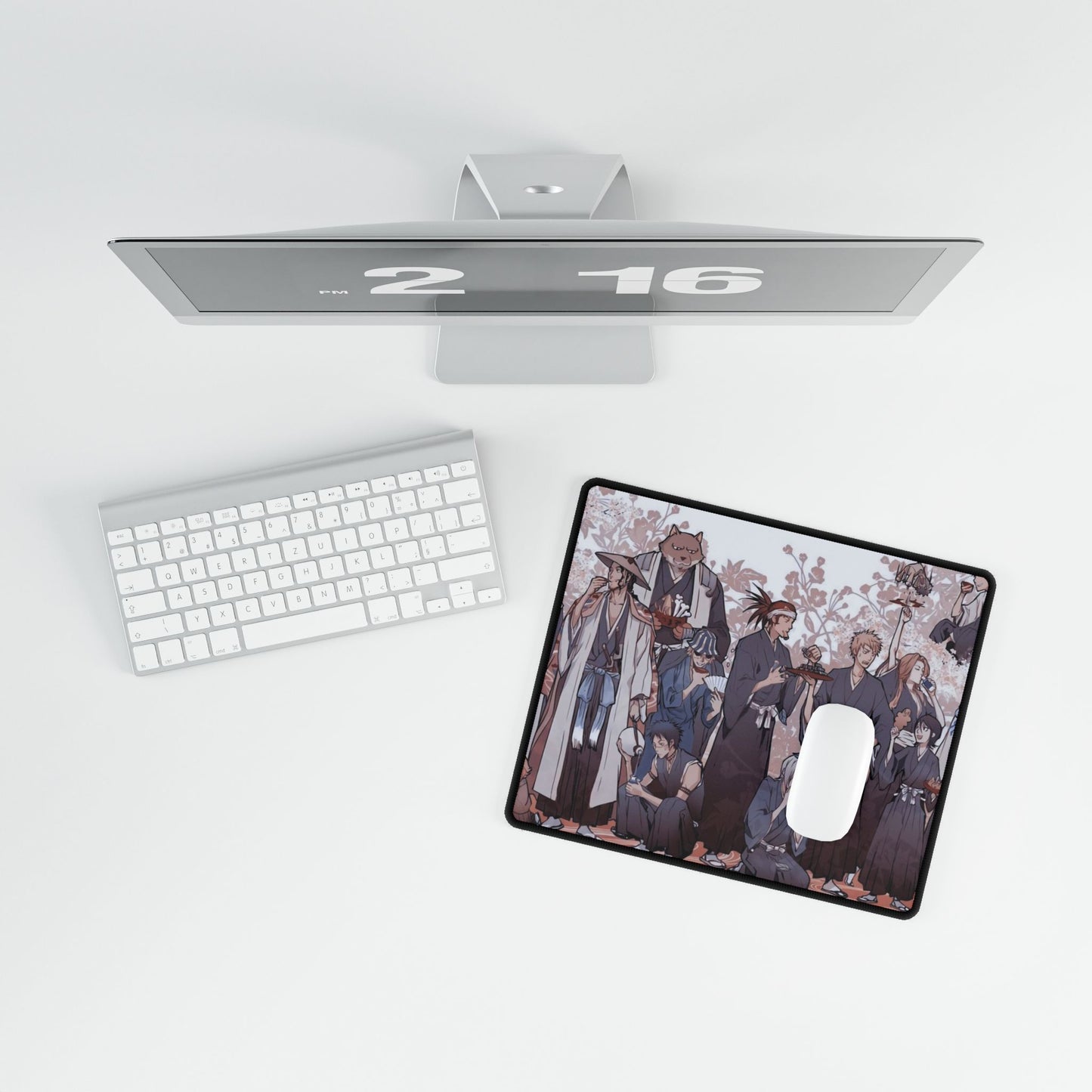 Bleach, Soul, Society, Desk Mats, anime, shonen, desk, accessories, ichigo, rukia, kenpachi, yamamoto, soi fon, renji, unohana