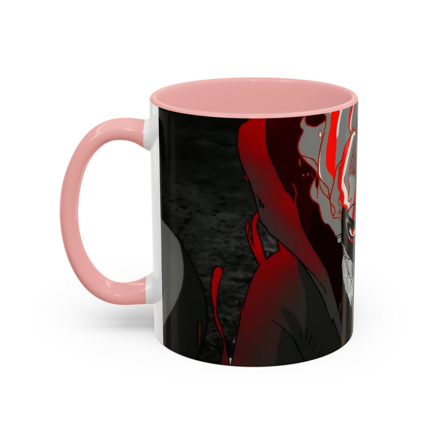 Turbo, Okarun, Accent Coffee Mug (11, 15oz), dandadan, anime, shonen, manga, Ken, Takakura, Granny, Seiko, Momo, Ayase
