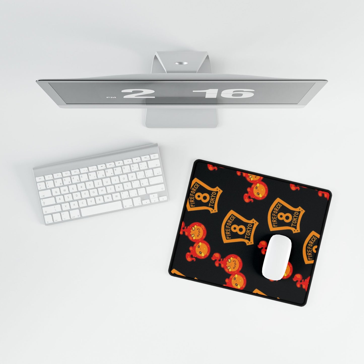 Fire Force Tokyo Desk Mat - Anime Home Office Decor, Gaming Accessories, Gift for Fans, Anime Keyboard Mat, Manga Desk Pad, Otaku Gift