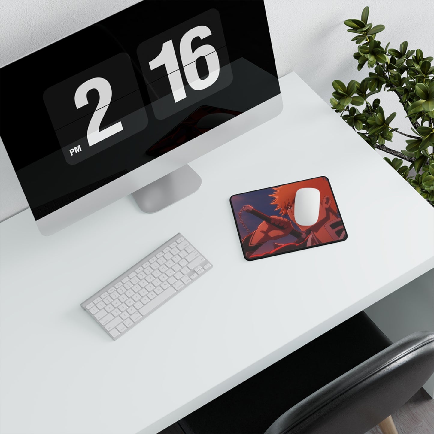 Ichigo, Kurosaki, Non-Slip Gaming Mouse Pad, bleach, anime, shonen, rukia, orihime, tybw, shinigami, soul, society, reaper, hollow, aizen