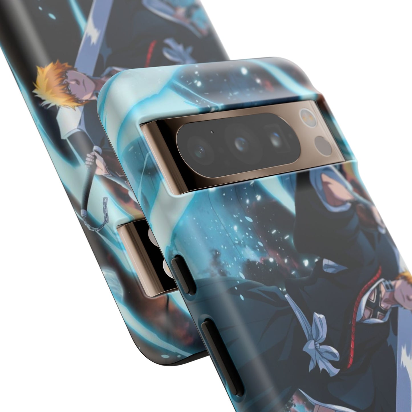 Ichigo, Kurosaki, Tough, Phone, Cases, Bleach, anime, manga, shonen, substitute, soul, reaper, society, rukia, kuchiki, bankai,