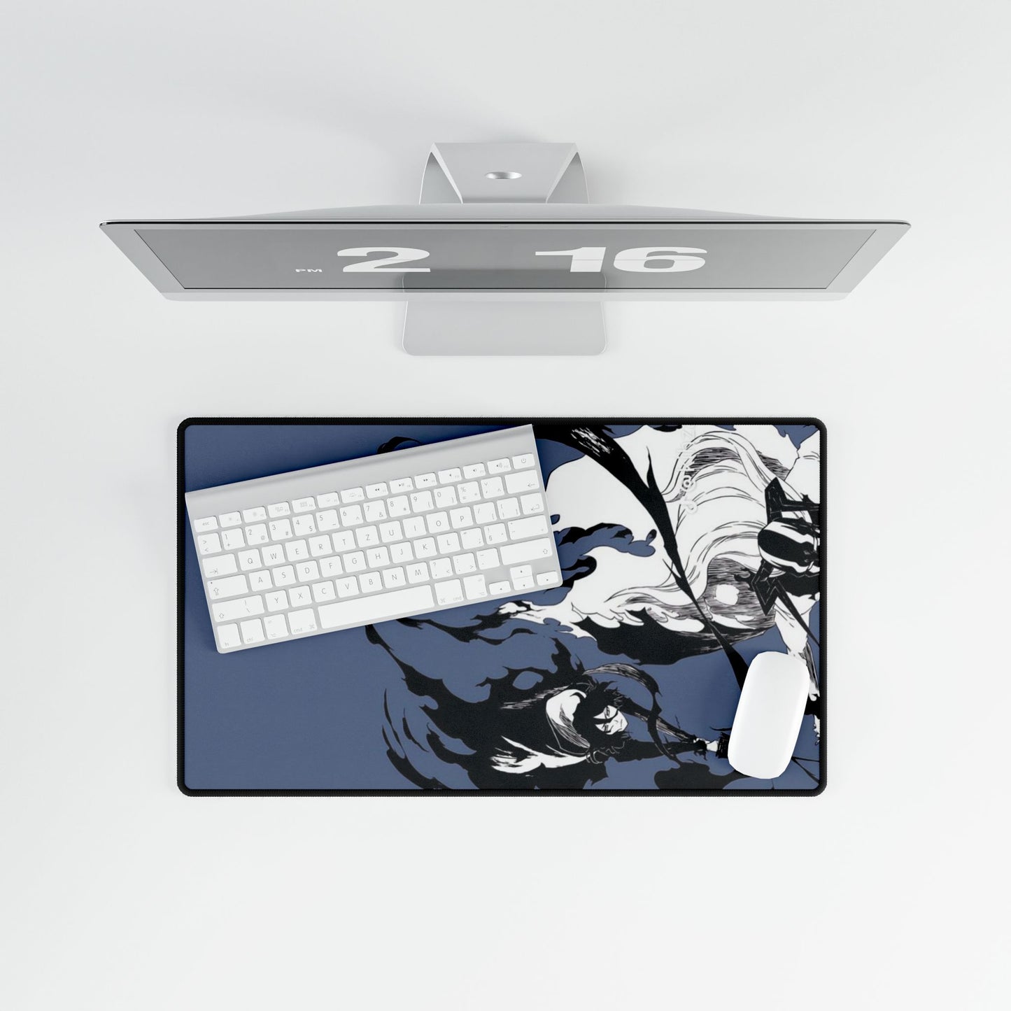 Tensa, Zangetsu, White, Desk Mats, bleach, hollow, ichigo, vasto, lorde, bankai, kurosaki, rukia, anime, shonen, manga, accessories