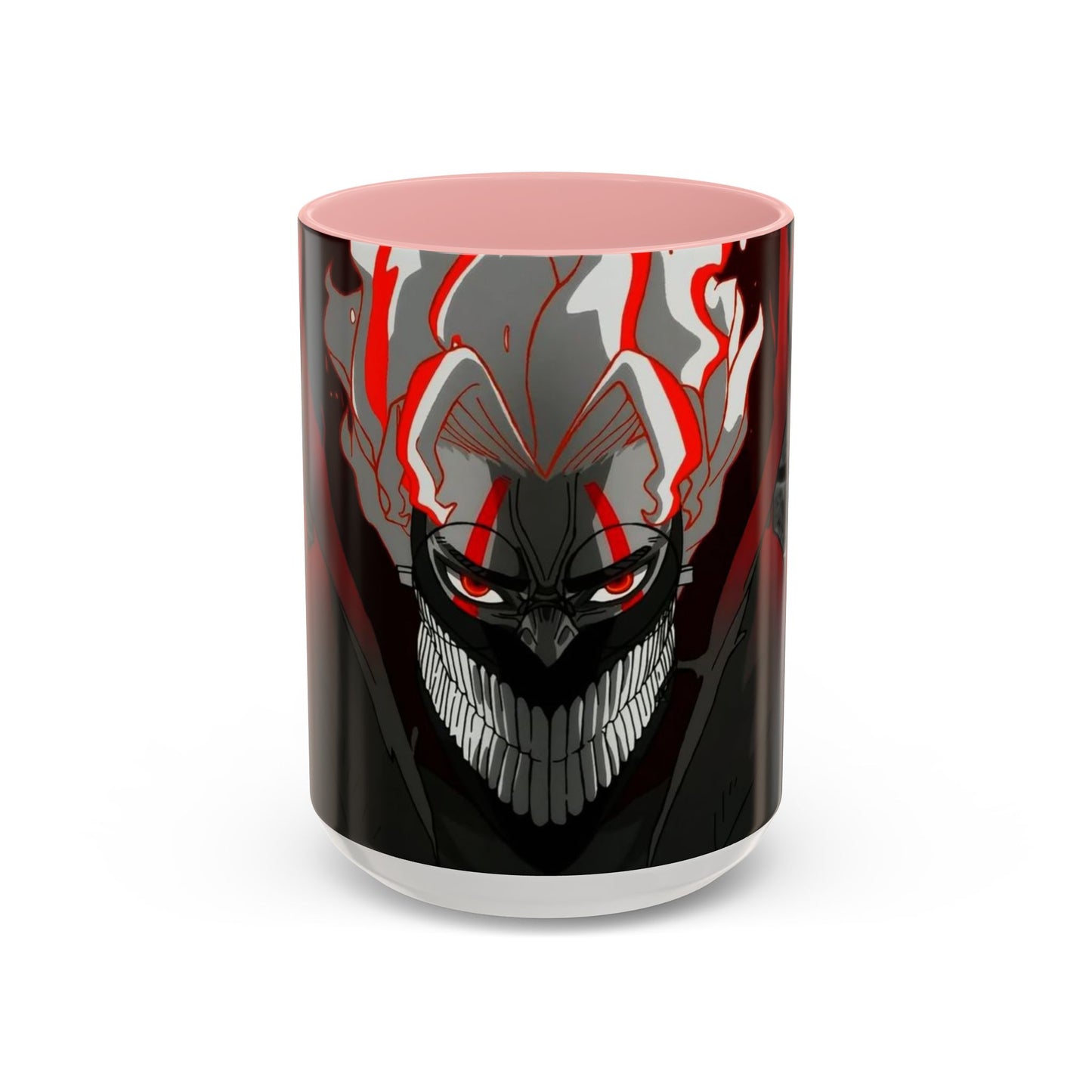 Turbo, Okarun, Accent Coffee Mug (11, 15oz), dandadan, anime, shonen, manga, Ken, Takakura, Granny, Seiko, Momo, Ayase