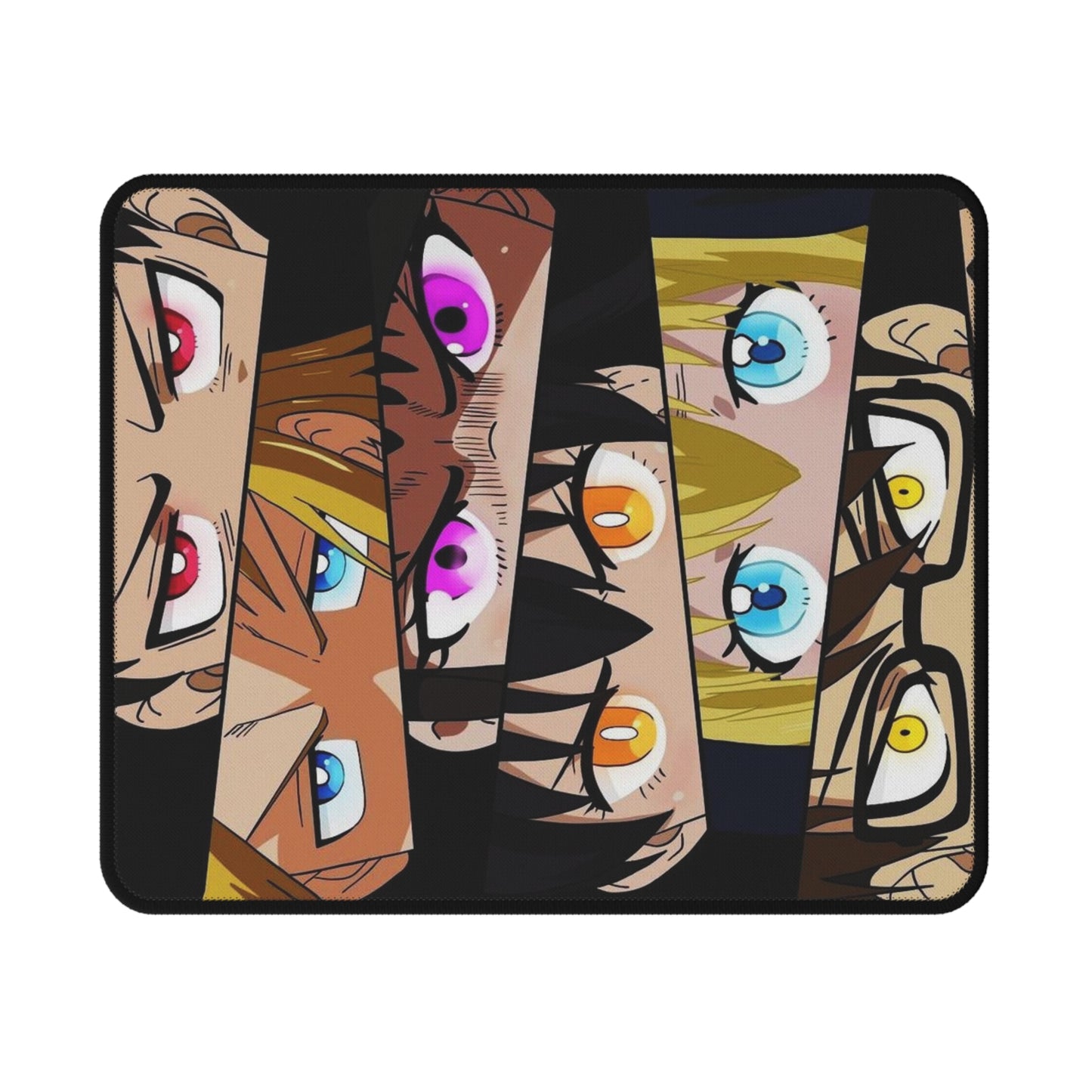 Fire Force Eyes, Non-Slip Gaming Mouse Pad - Anime Gaming Mat - Character Collage - Extended Size - Manga Fan Gift