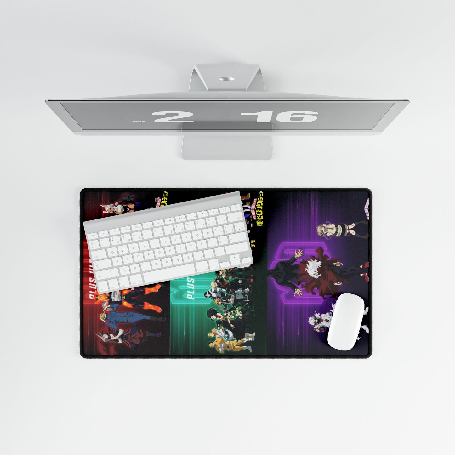 My hero academia, mha, Desk Mats, all might, deku, midoriya, bakugo, pro heroes, endeavor, todoroki