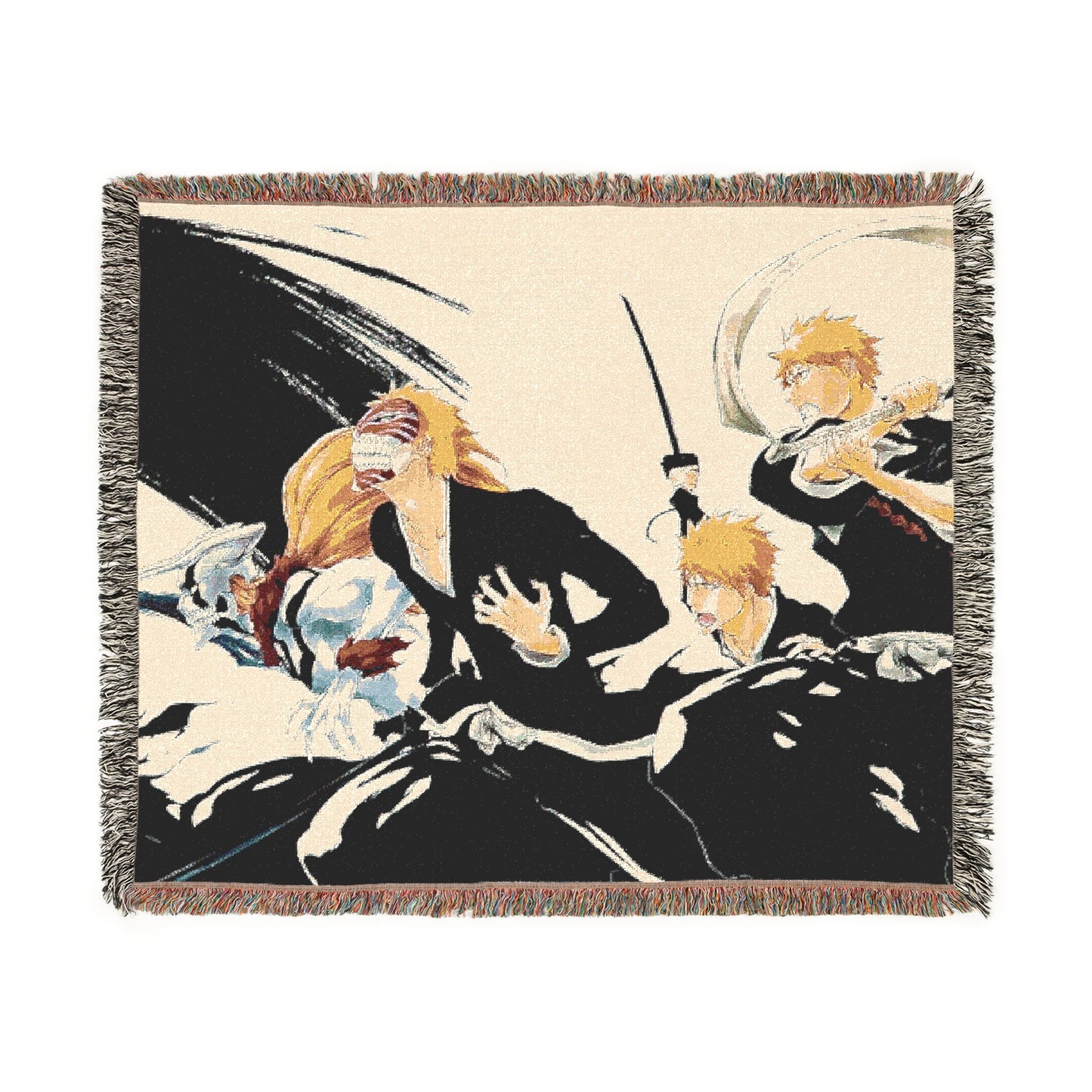 Ichigo, Kurosaki, Woven Blanket, hollow, bleach, anime, dangai, bankai, soul, reaper, society, aizen, accesories,