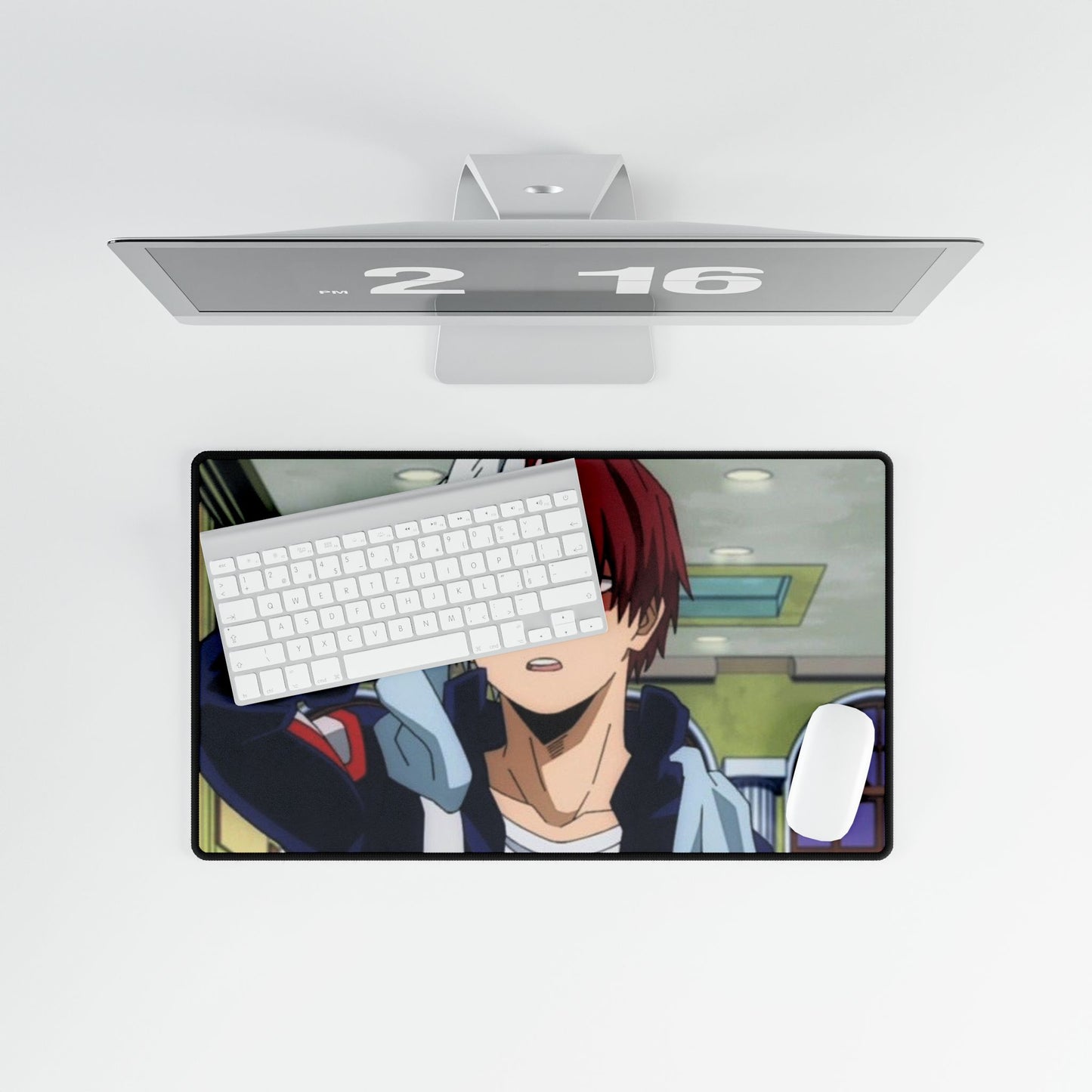 Shoto Todoroki, Todoroki, Desk Mats, Shoto, ICYHOT, icy hot, my hero academia, mha, zuko