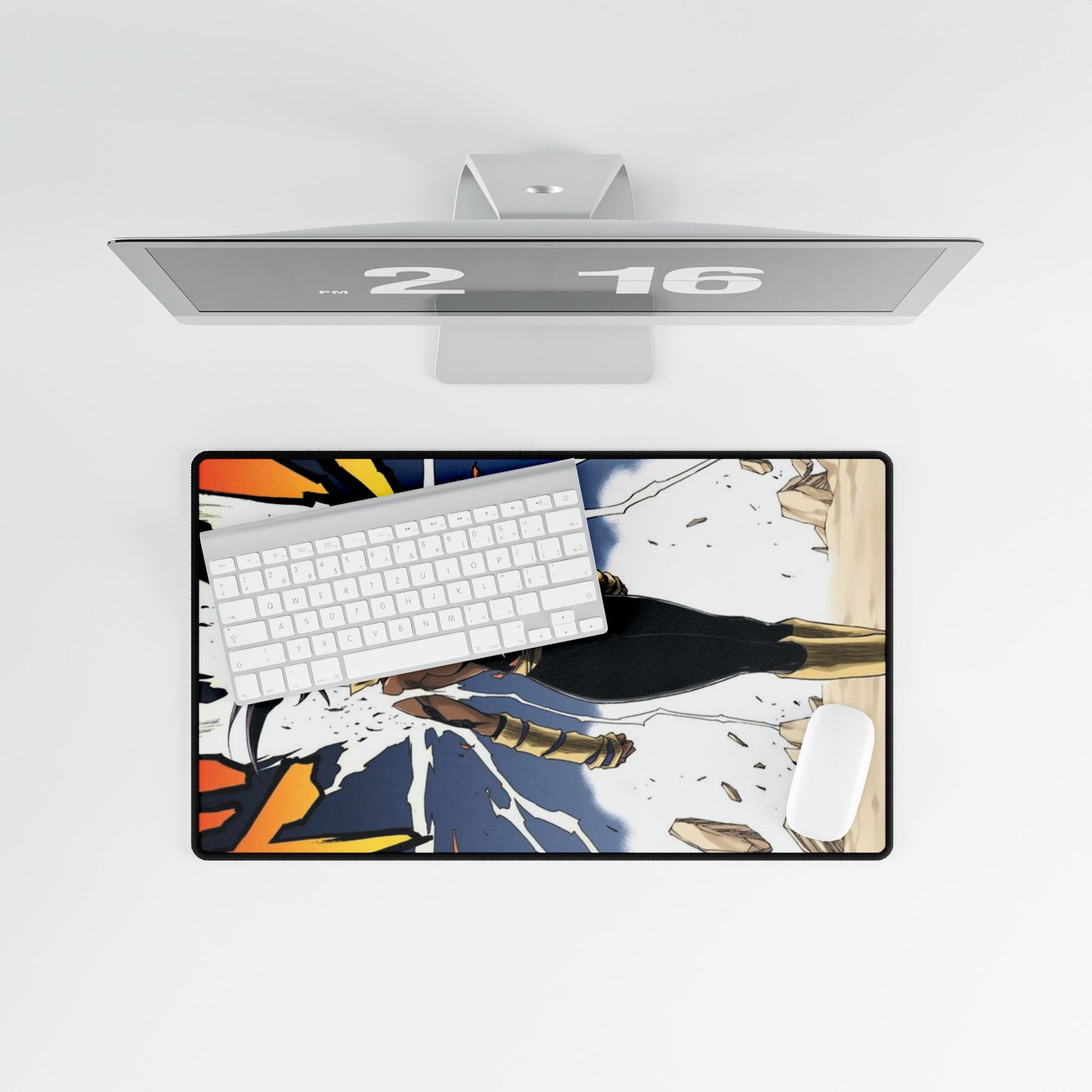 Yoruichi Shihoin Desk Mats - Bleach Anime Black Cat Manga Accessories, Ichigo Kurosaki Urahara Soi Fon Mommy, Gaming Mouse Pad, Work Desk