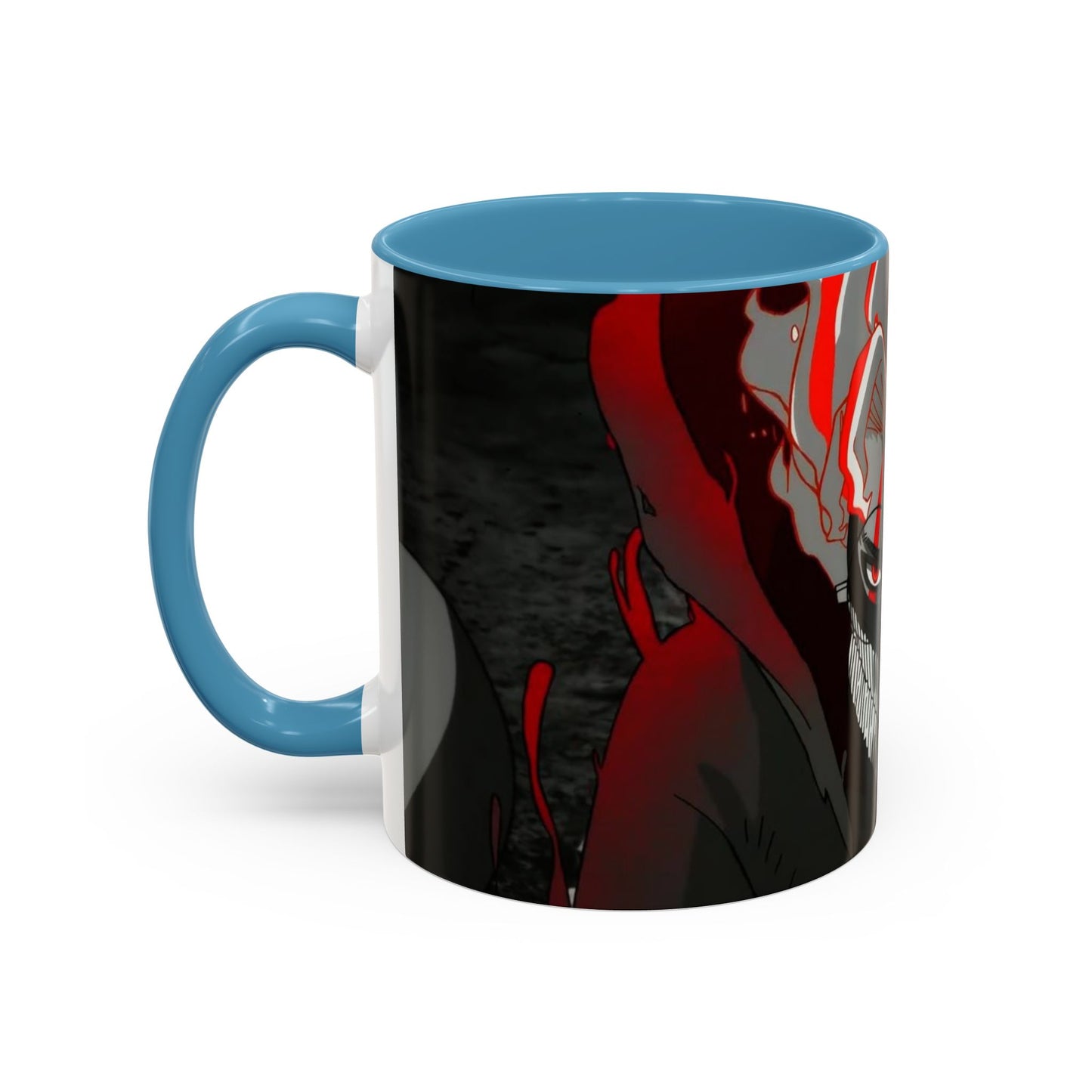 Turbo, Okarun, Accent Coffee Mug (11, 15oz), dandadan, anime, shonen, manga, Ken, Takakura, Granny, Seiko, Momo, Ayase