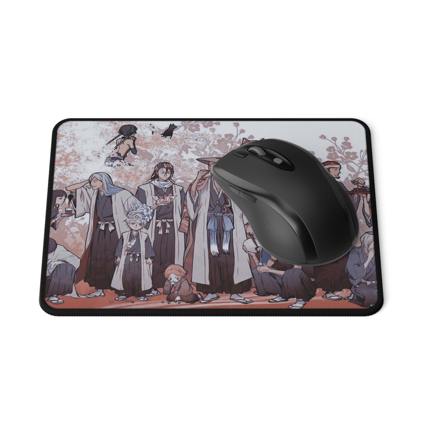 Bleach, Soul, Society, Non-Slip Gaming Mouse Pad, anime, shonen, desk, accessories, ichigo, rukia, kenpachi, soi fon, renji, unohana