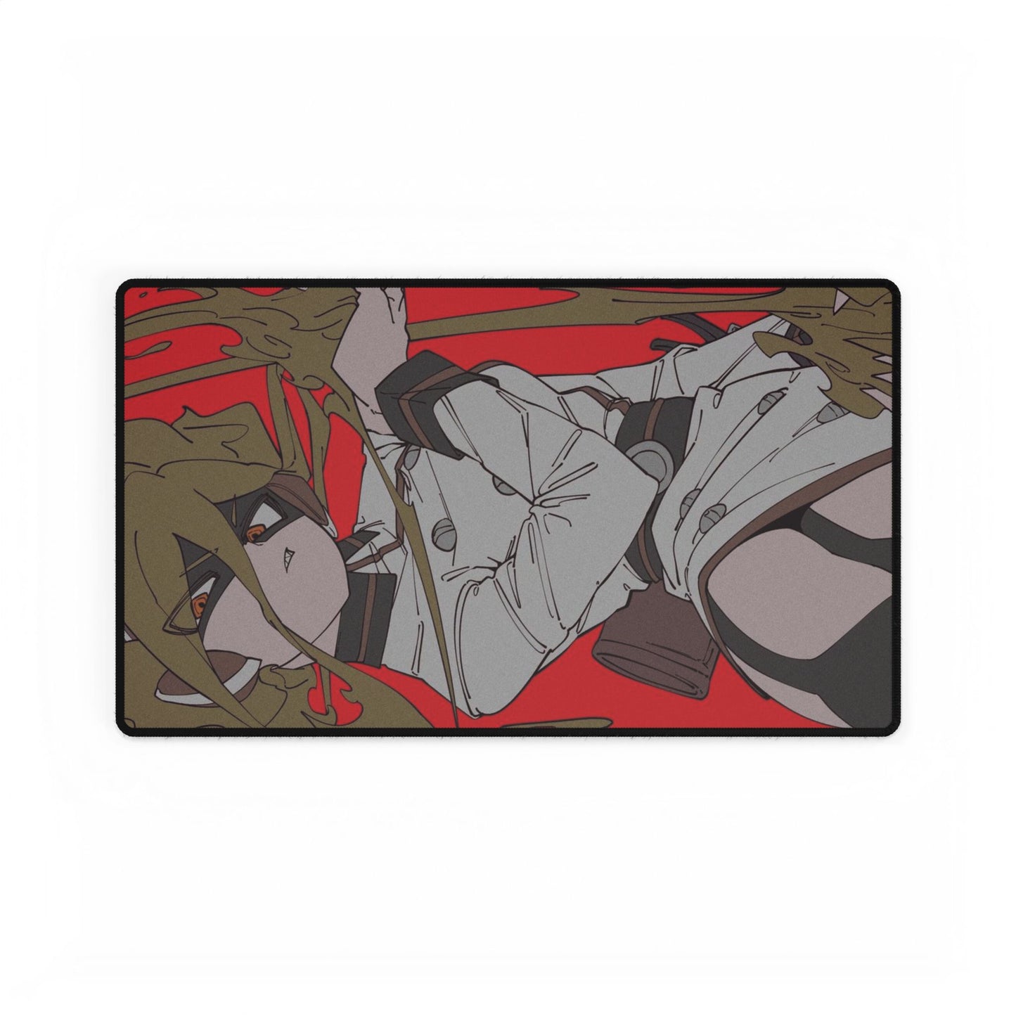 Burnin, My Hero Academia Desk Mats - Enji, Shoto, Dabi, Hawks Design, Anime Desk Accessories, Heroic Office Decor, Custom Gaming Mat