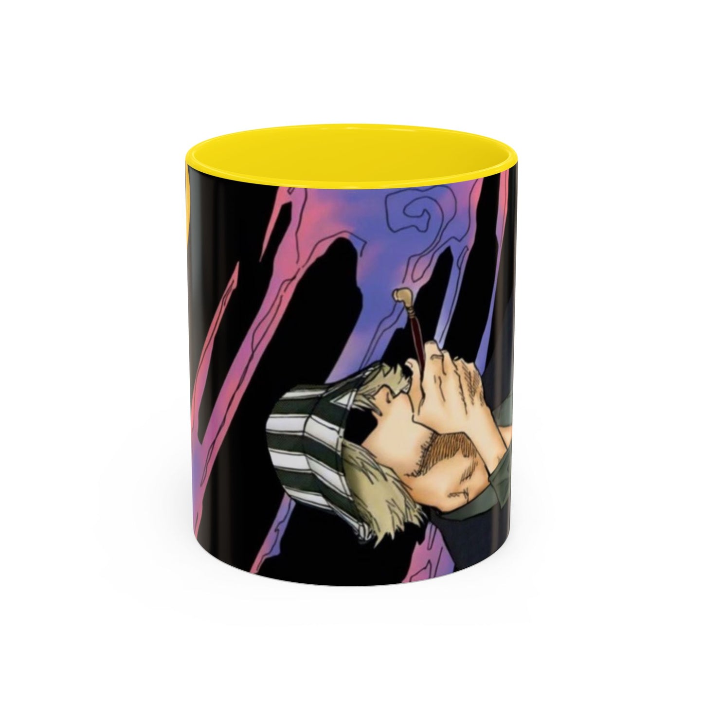 Kisuke, urahara, Accent, Coffee, Mug, (11, 15oz), anime, manga, shonen, ichigo, kurosaki, yoruichi, orihime, mayuri, aizen, bankai, tybw
