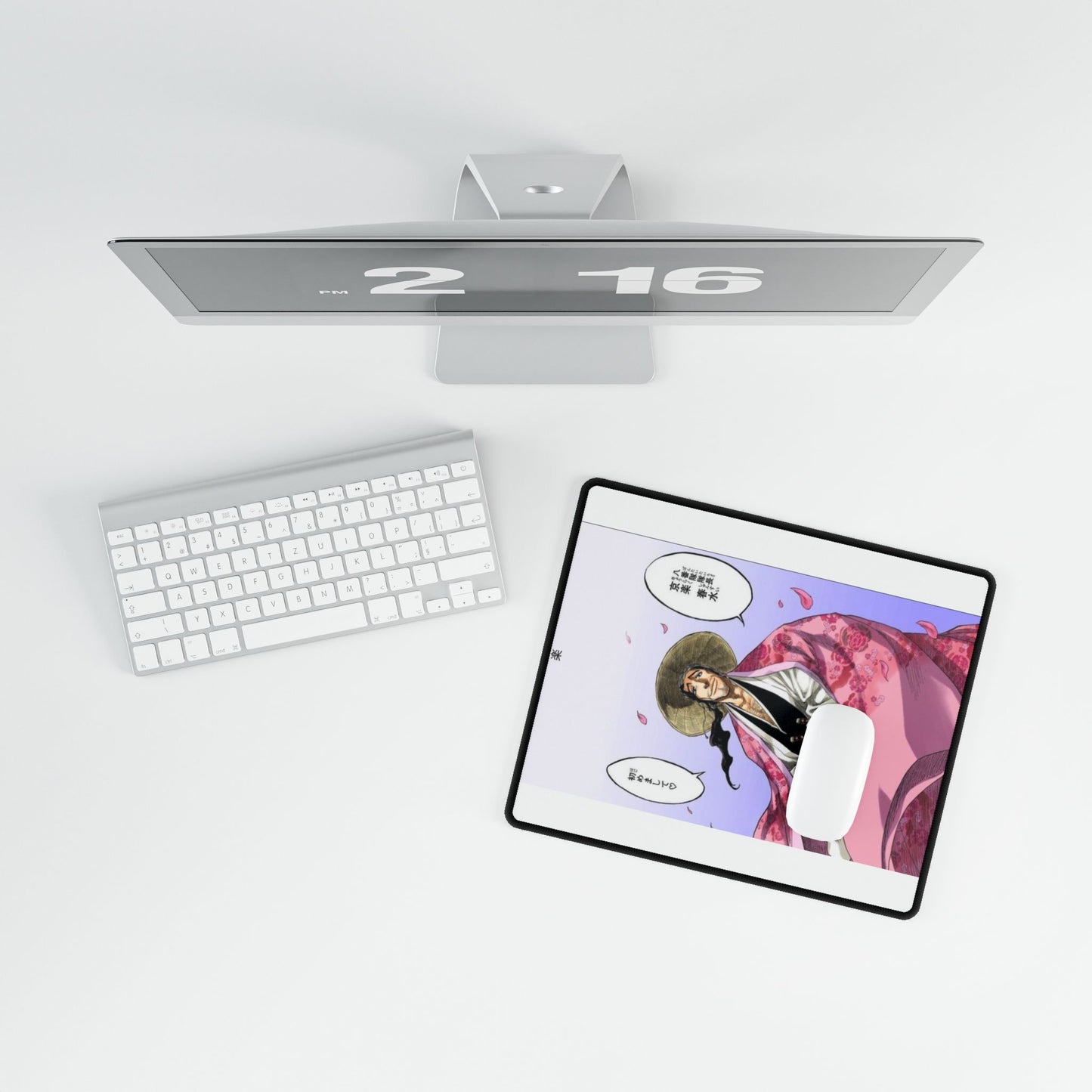 Captain, Shunsui, Kyorako, Desk Mats, Bleach, anime, yamamoto, hollow, anime, shonen, ichigo, rukia, kenpachi