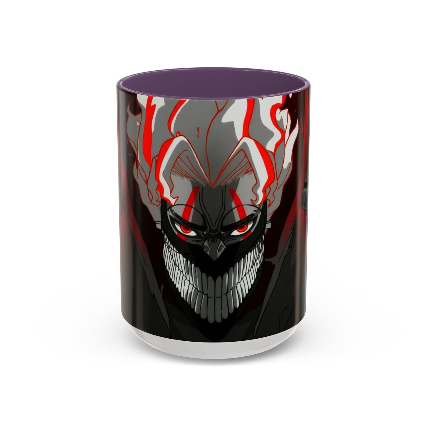 Turbo, Okarun, Accent Coffee Mug (11, 15oz), dandadan, anime, shonen, manga, Ken, Takakura, Granny, Seiko, Momo, Ayase